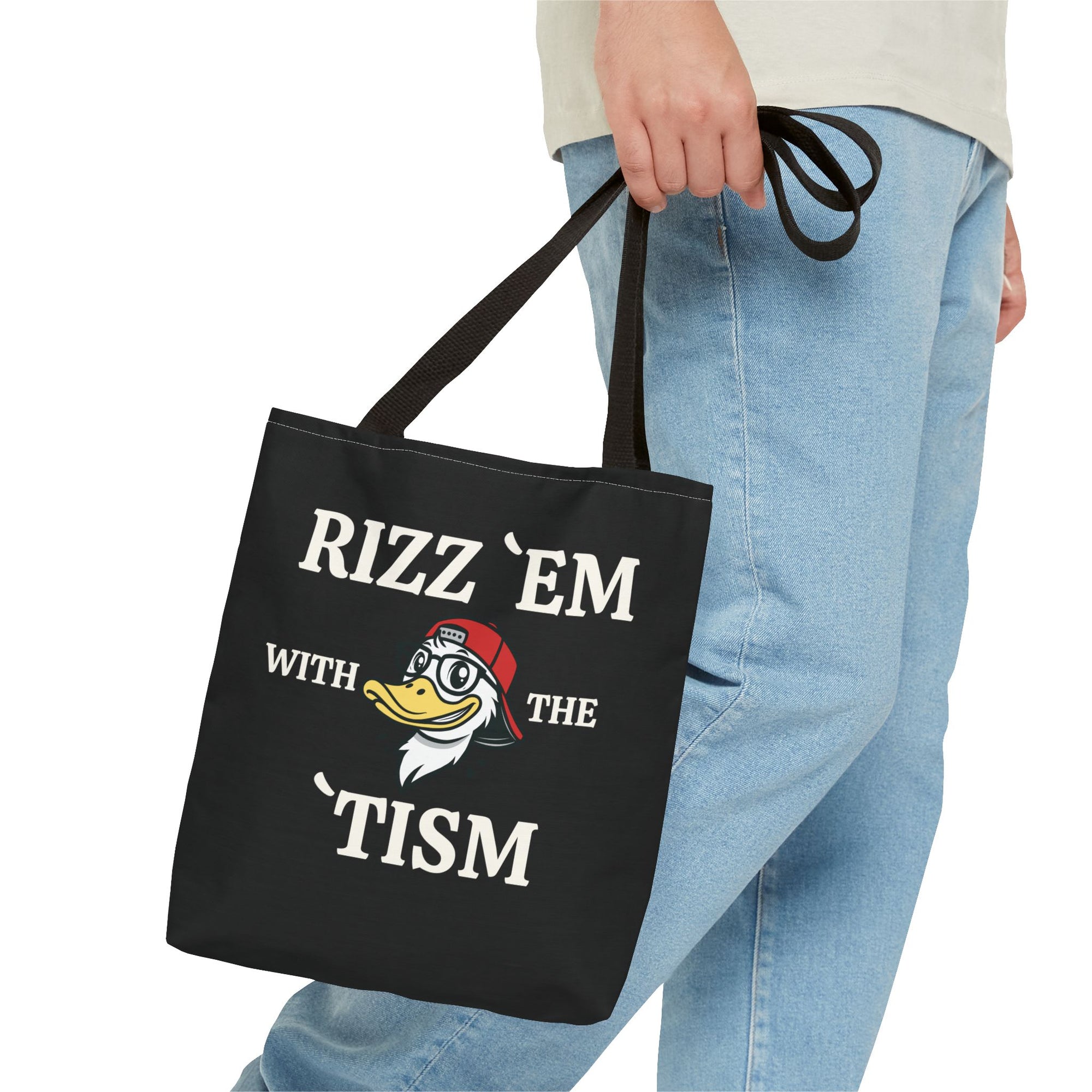 Rizz 'Em With the Tism Tote – Unfiltered. Unbothered. Unmatched.