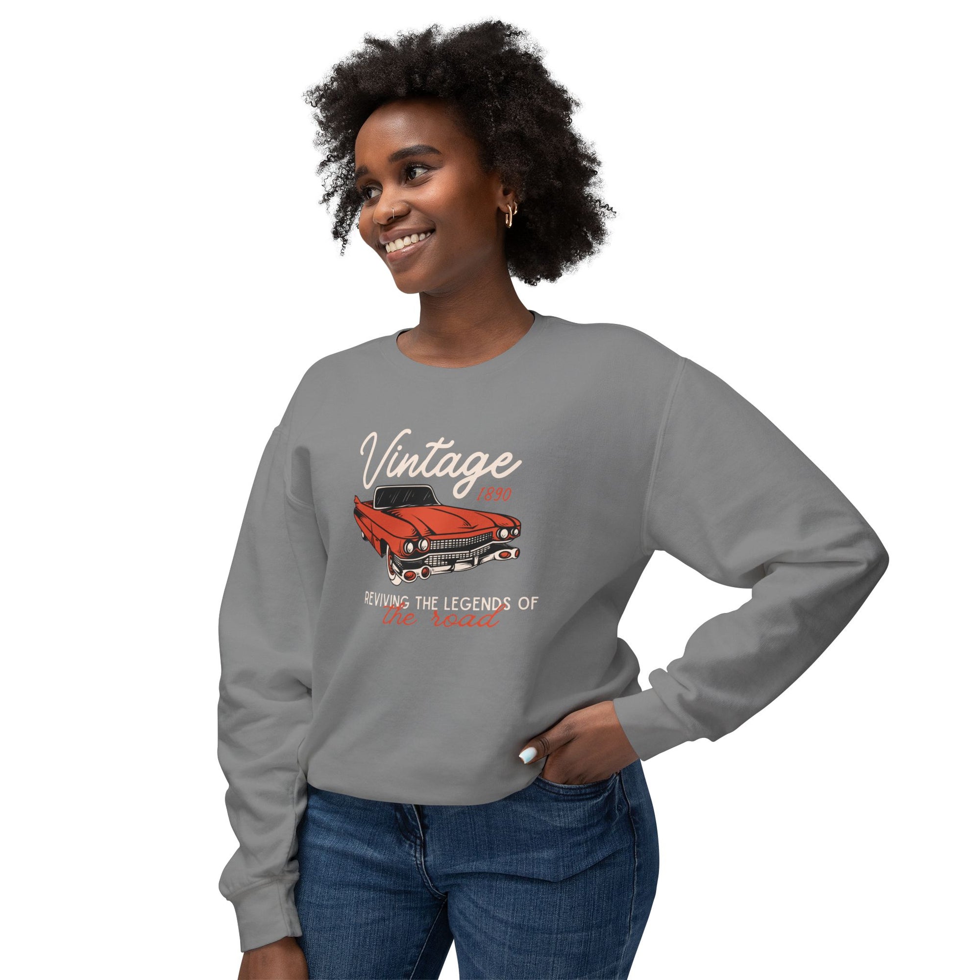 Vintage 1890 Sweatshirt – Reviving the Legends of the Road