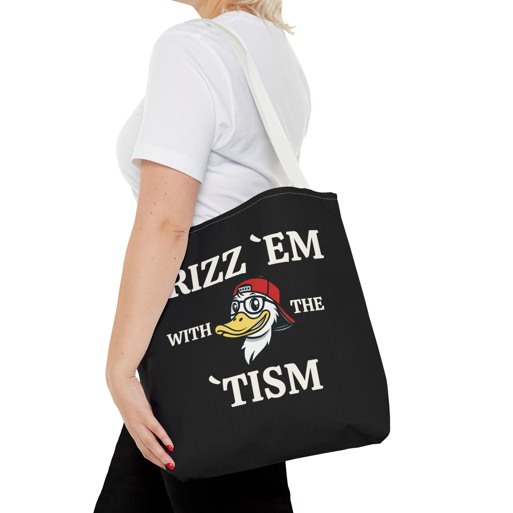 Rizz 'Em With the Tism Tote – Unfiltered. Unbothered. Unmatched.