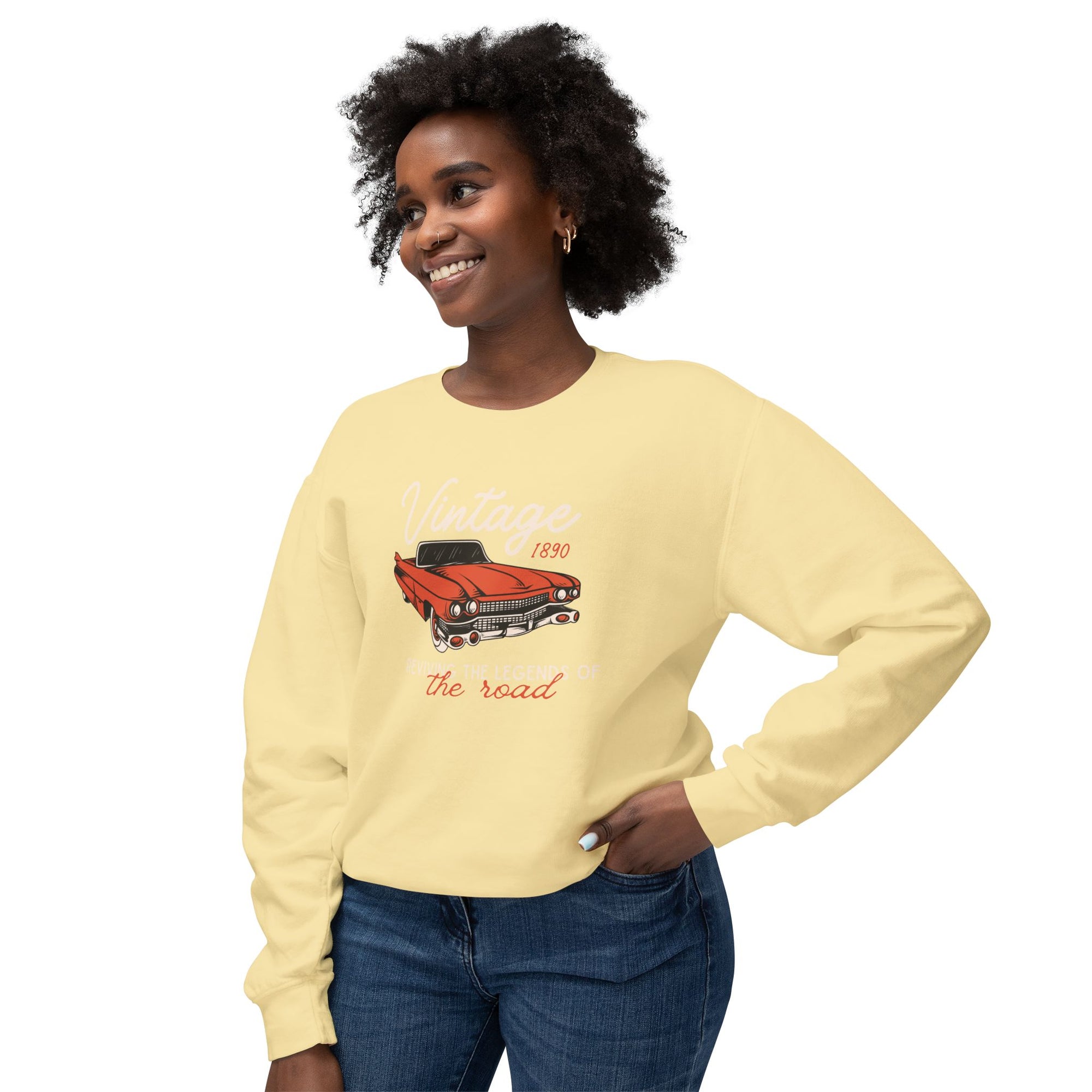 Vintage 1890 Sweatshirt – Reviving the Legends of the Road