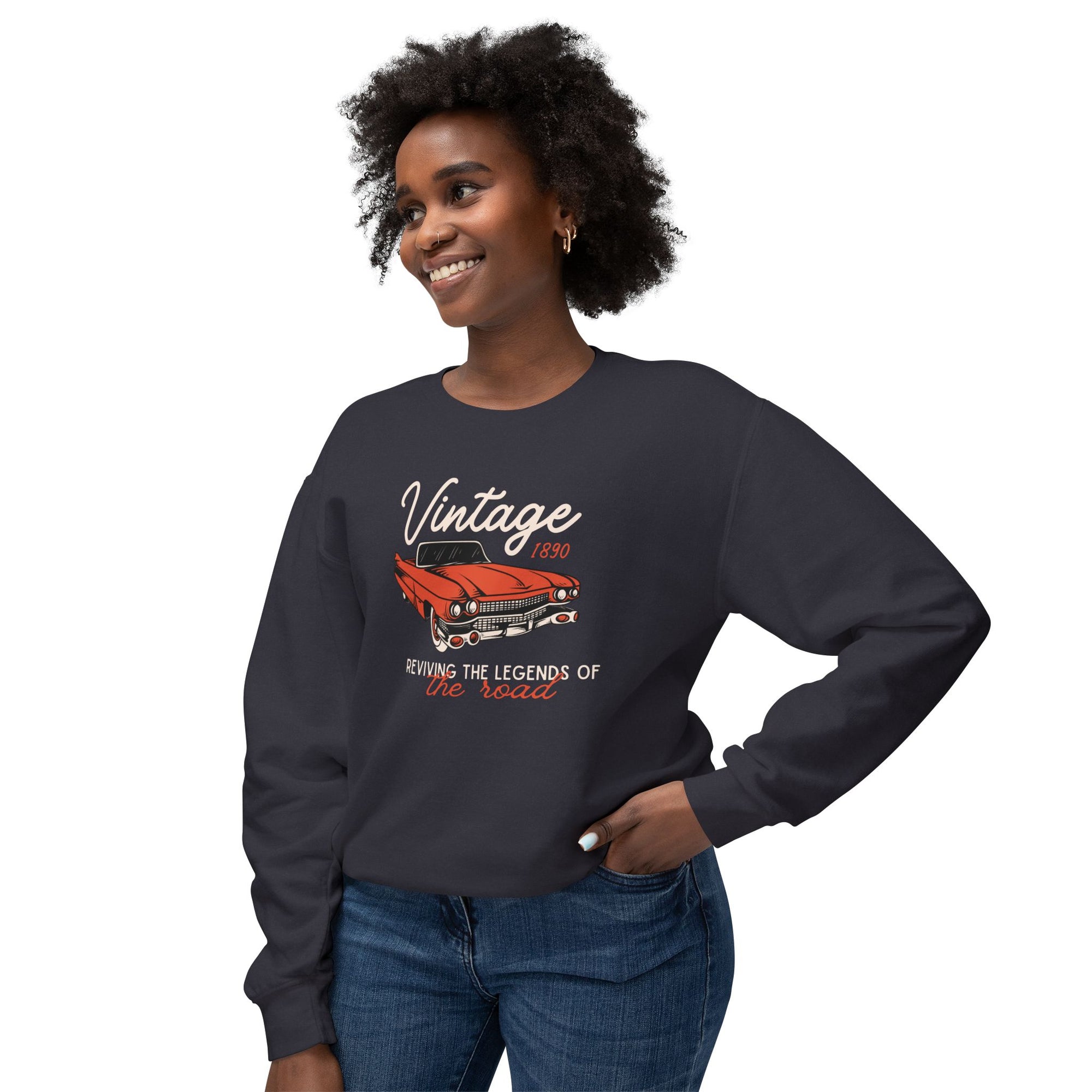 Vintage 1890 Sweatshirt – Reviving the Legends of the Road