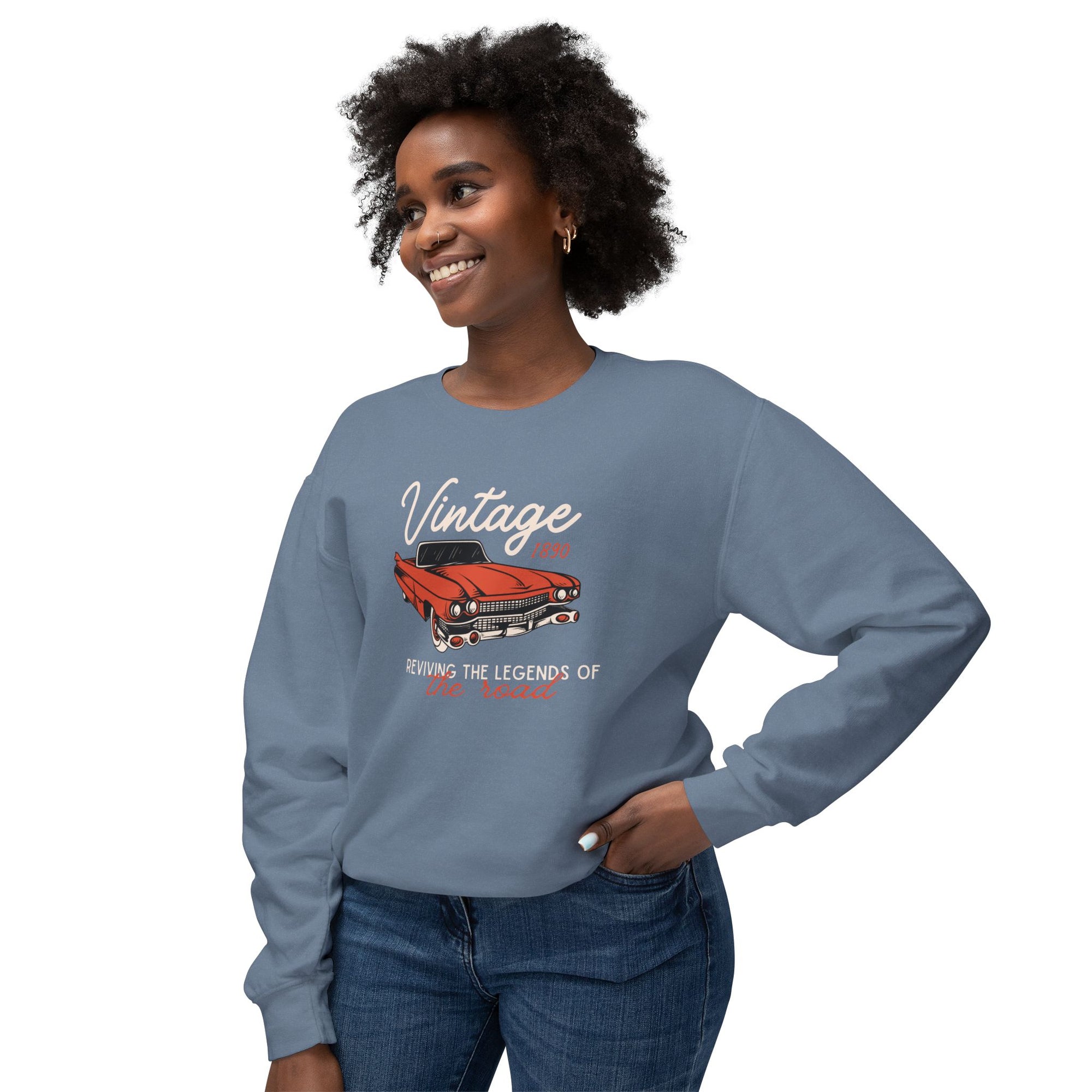Vintage 1890 Sweatshirt – Reviving the Legends of the Road