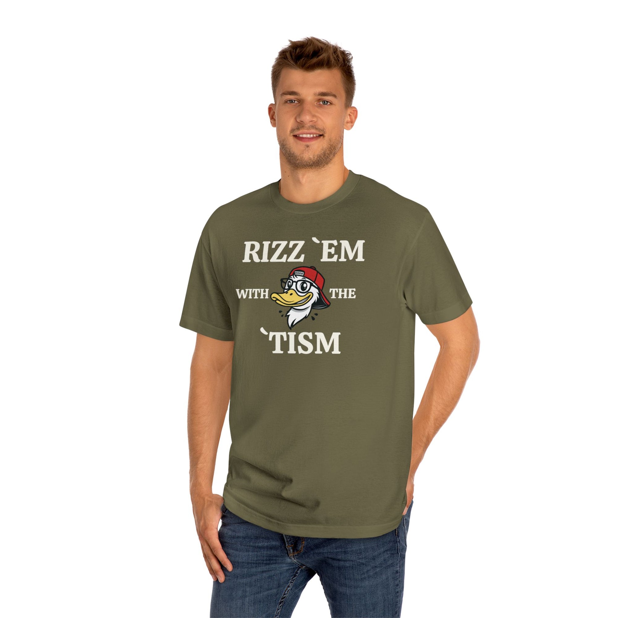 Rizz ’Em with the Tism Tee – Bold Talk. Smooth Fit.