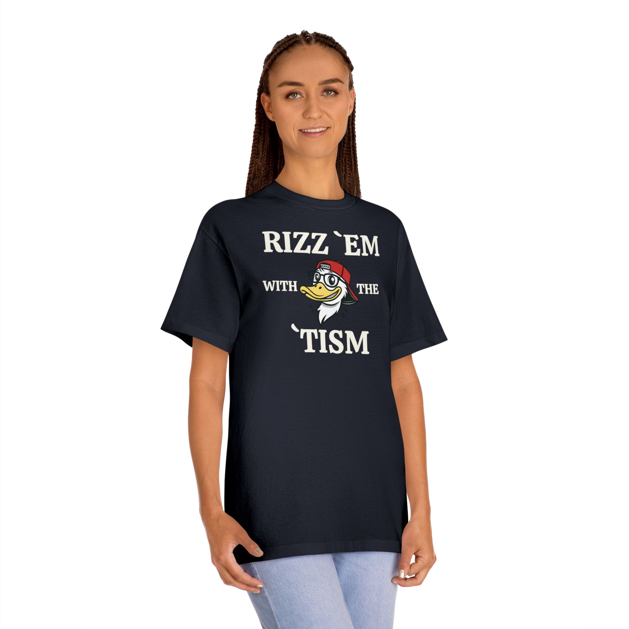 Rizz ’Em with the Tism Tee – Bold Talk. Smooth Fit.