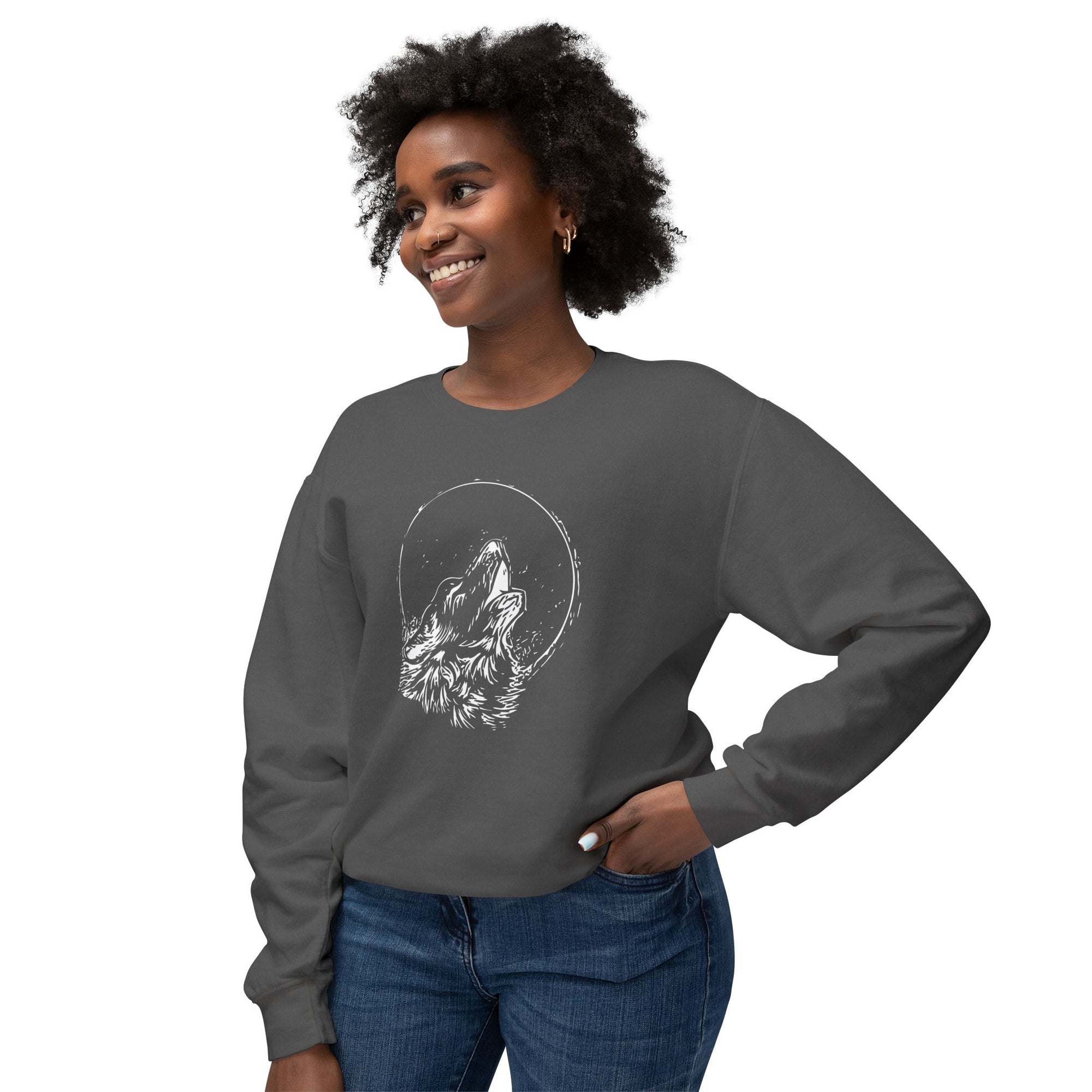 Lunar Howl Sweatshirt – Unleash the Wild Within