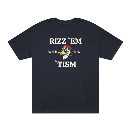 Rizz ’Em with the Tism Tee – Bold Talk. Smooth Fit.