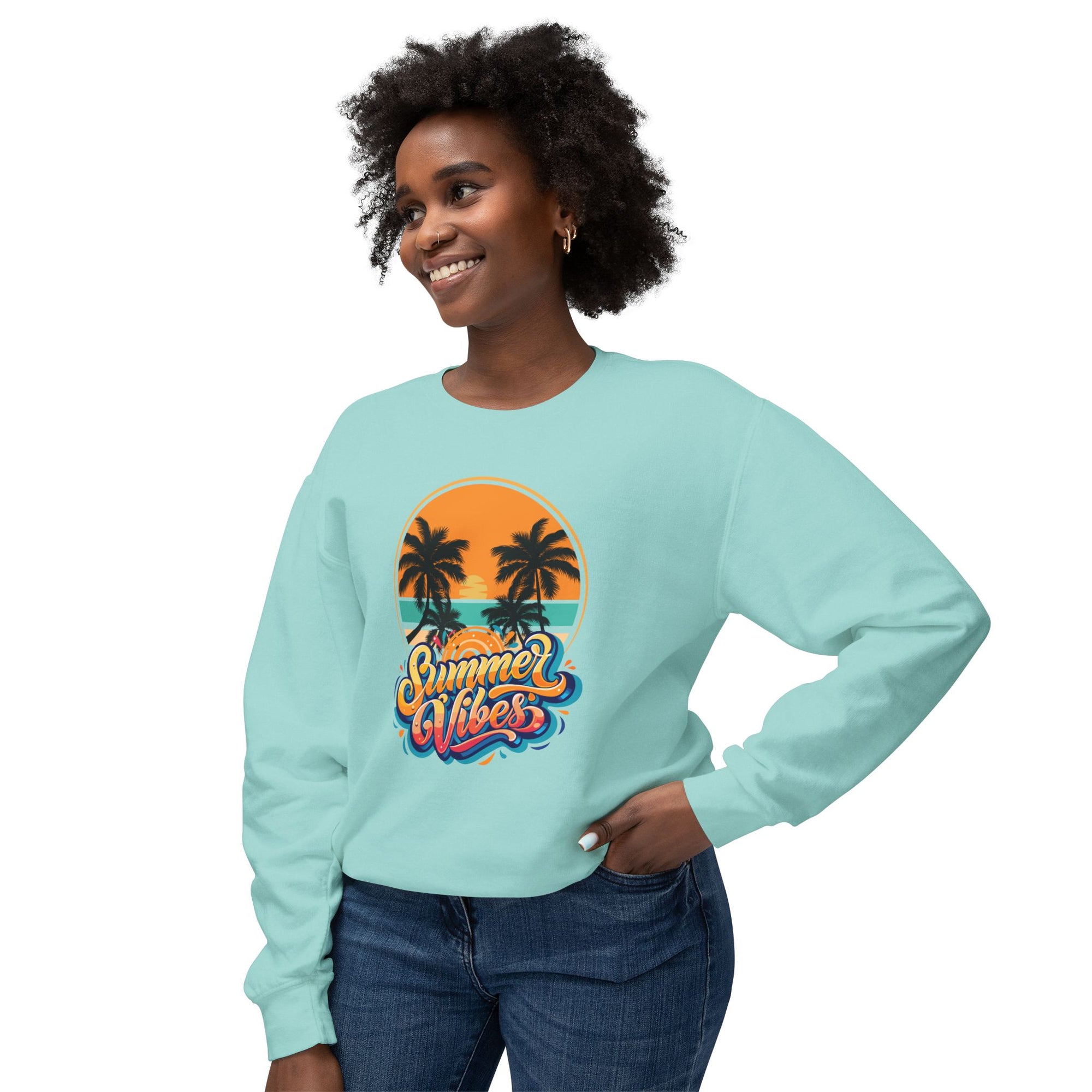Summer Vibes Sweatshirt – Chill Days. Bright Feels.