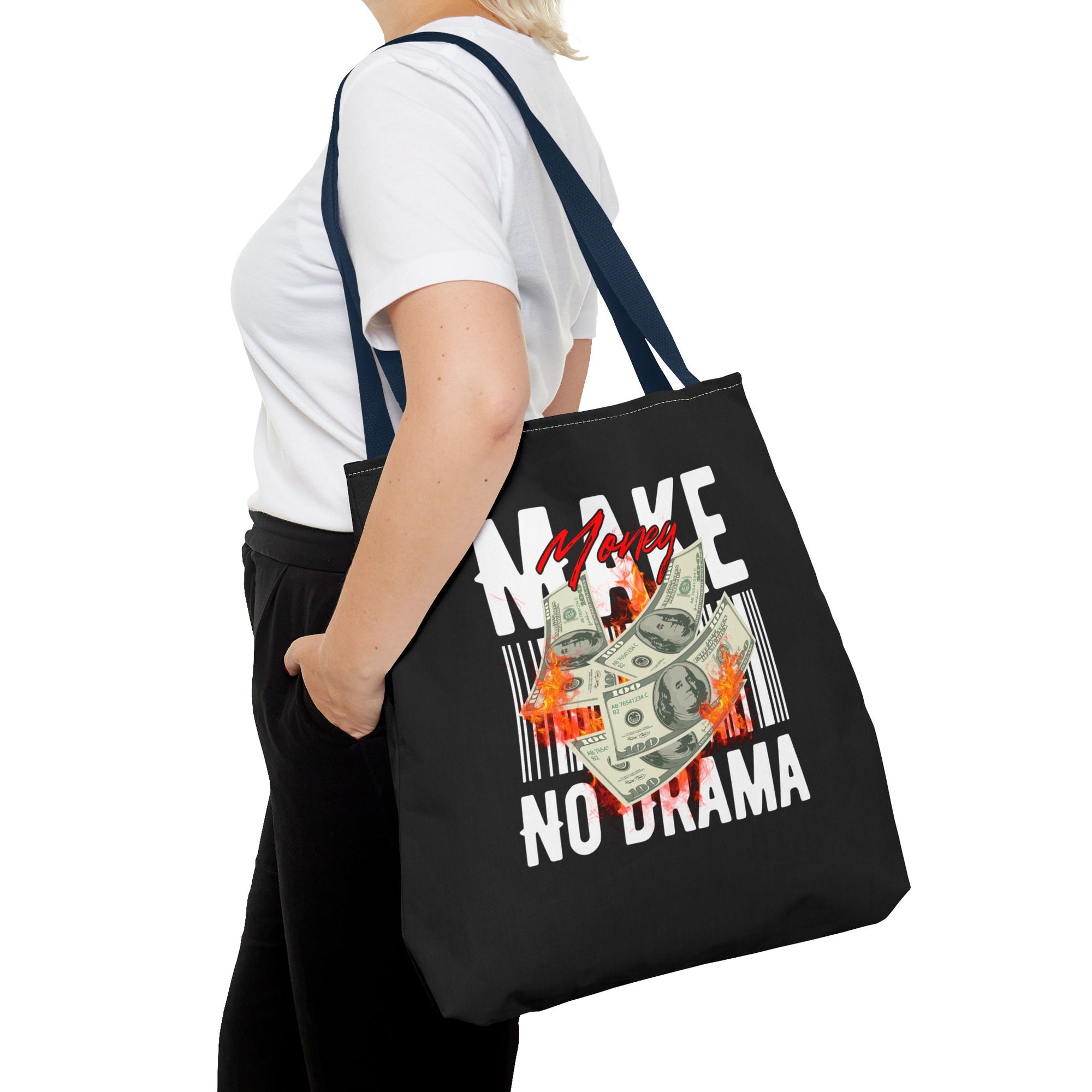 Make Money, No Drama Tote – Secure the Bag, Skip the Noise