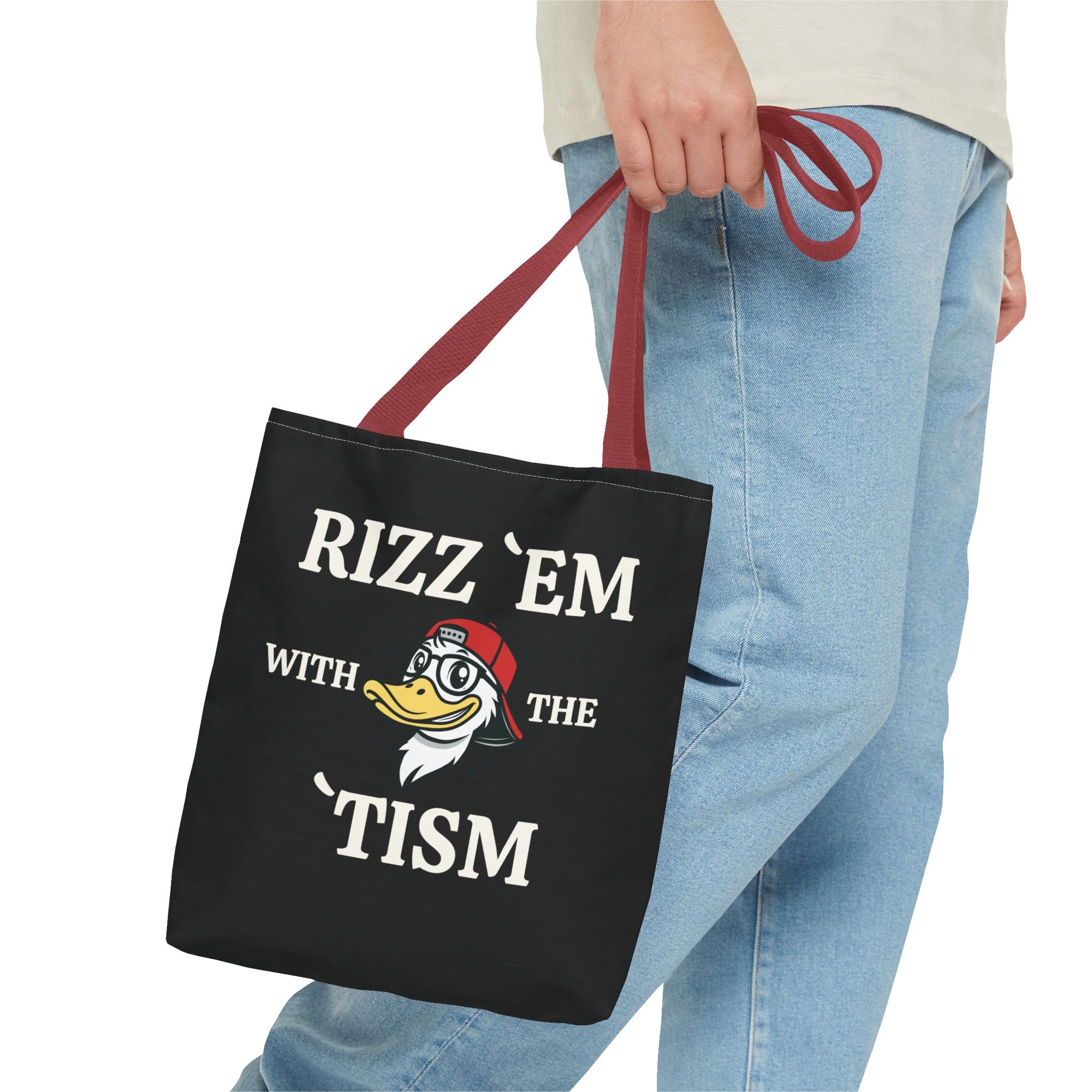 Rizz 'Em With the Tism Tote – Unfiltered. Unbothered. Unmatched.