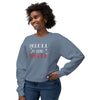 Delulu Is the Solulu Sweatshirt – Manifested Comfort. Certified Chaos.