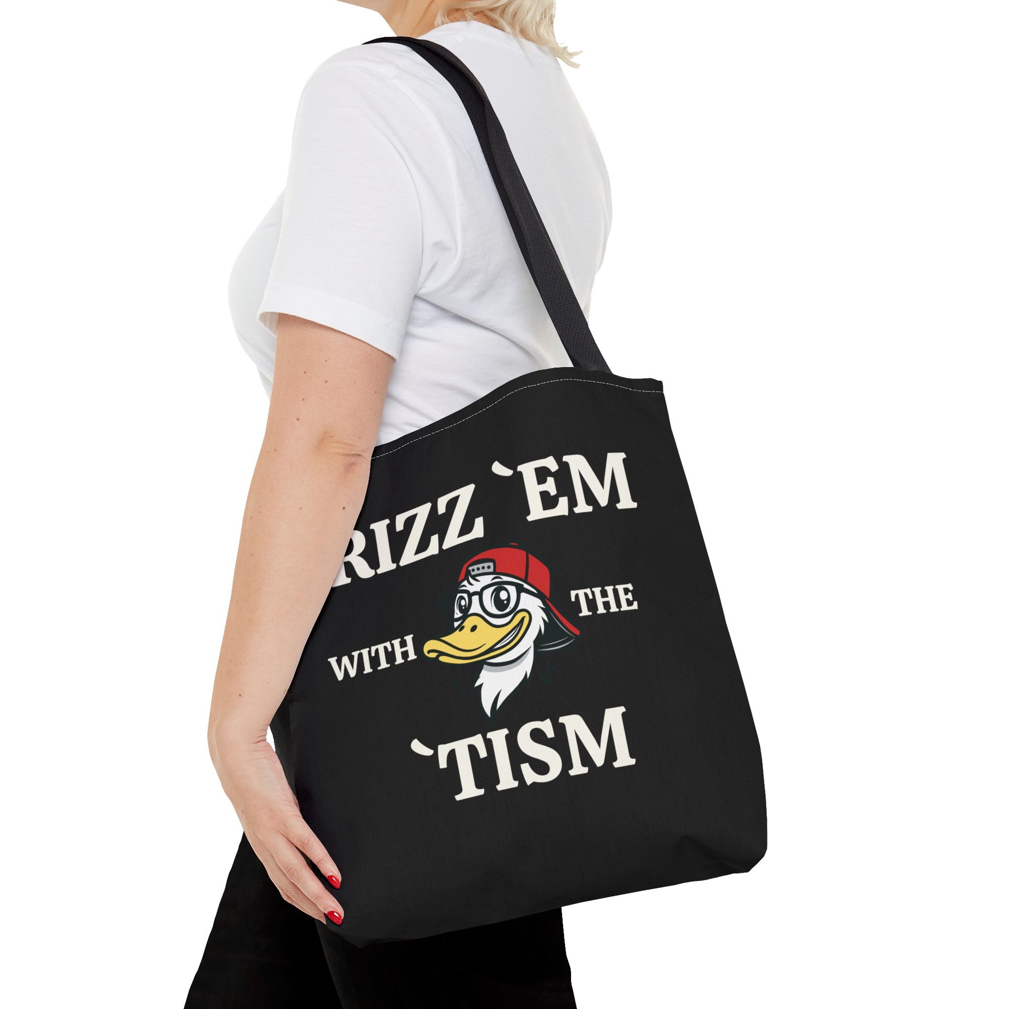 Rizz 'Em With the Tism Tote – Unfiltered. Unbothered. Unmatched.