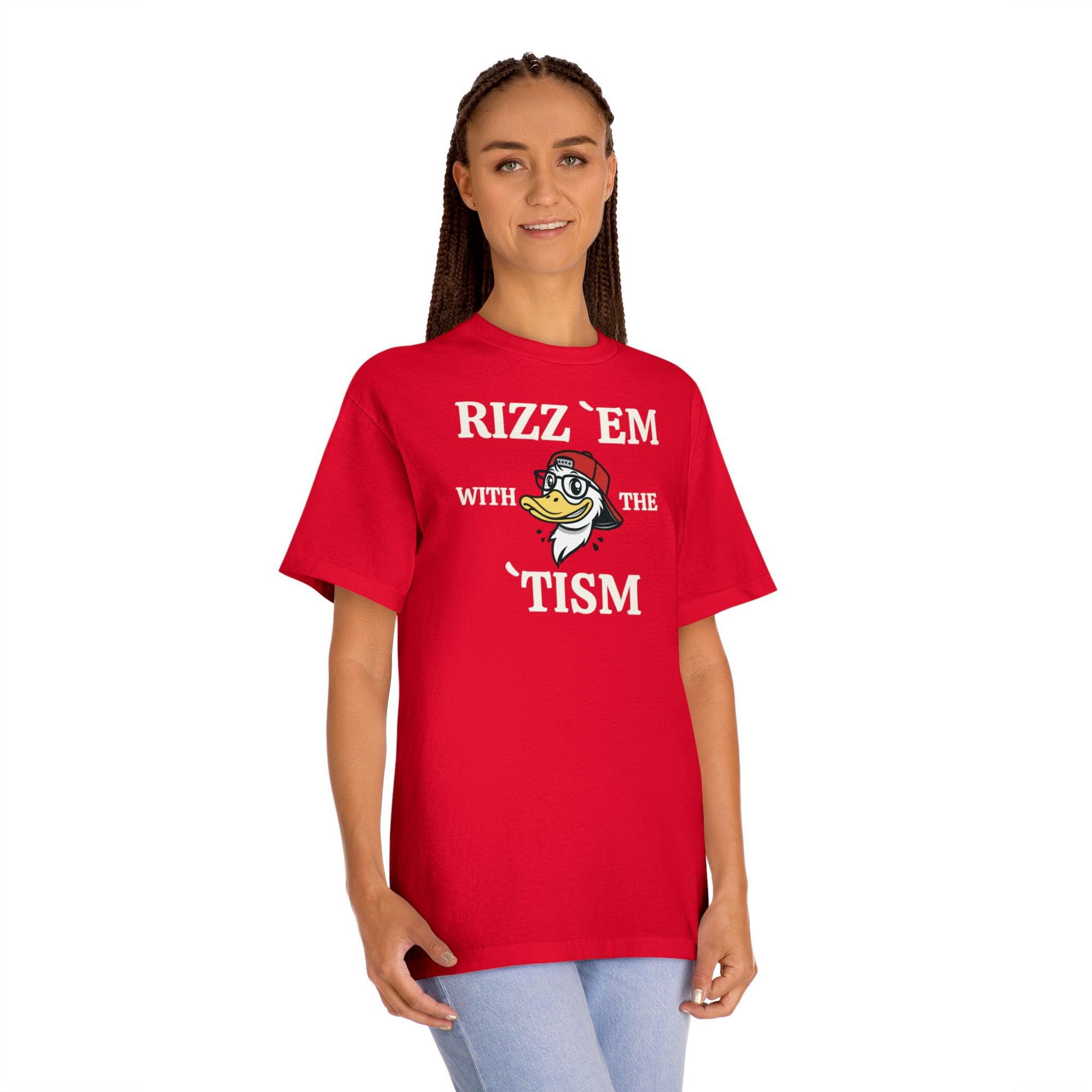 Rizz ’Em with the Tism Tee – Bold Talk. Smooth Fit.