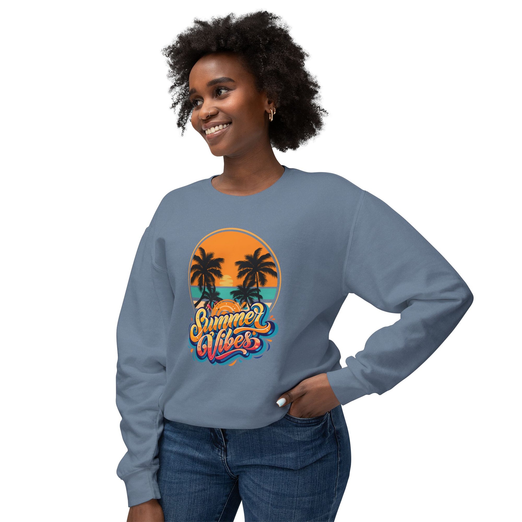 Summer Vibes Sweatshirt – Chill Days. Bright Feels.