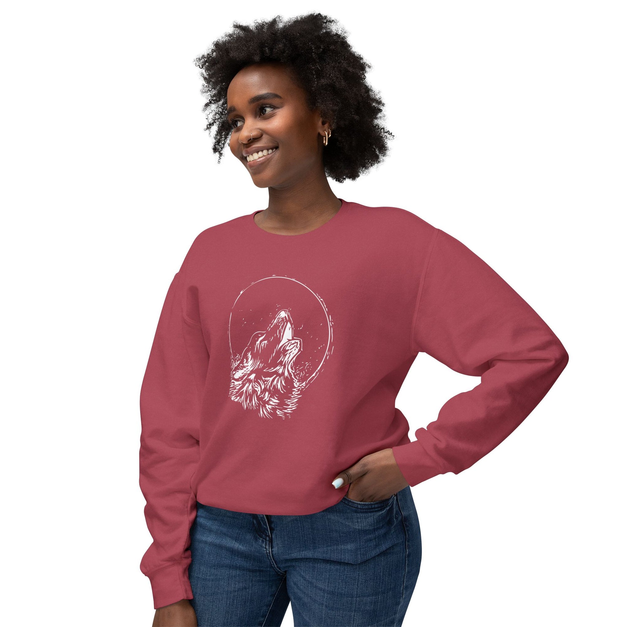Lunar Howl Sweatshirt – Unleash the Wild Within