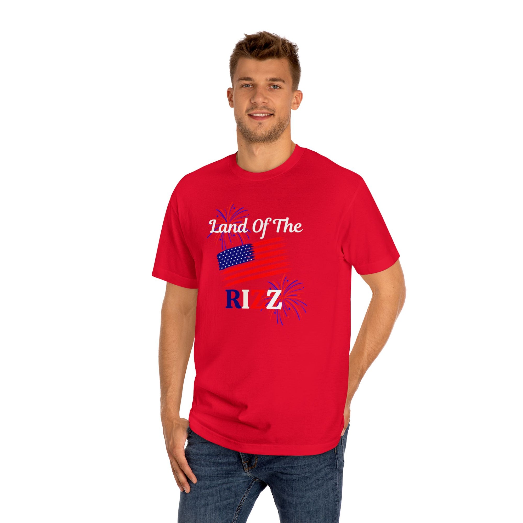 Land of the Rizz Tee – Confidence Worn Effortlessly