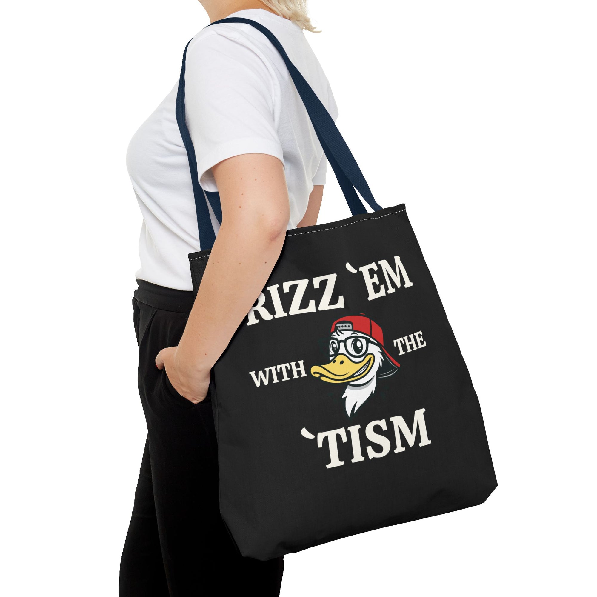Rizz 'Em With the Tism Tote – Unfiltered. Unbothered. Unmatched.