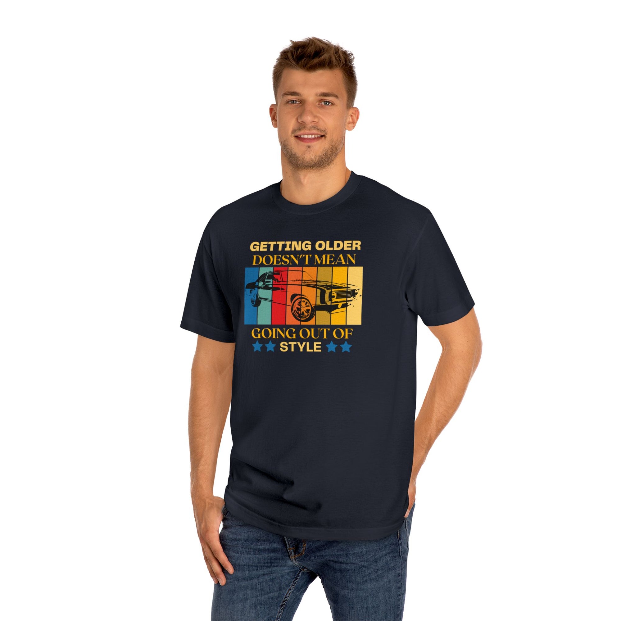 Timeless Drive Tee – Vintage Soul, Modern Swagger