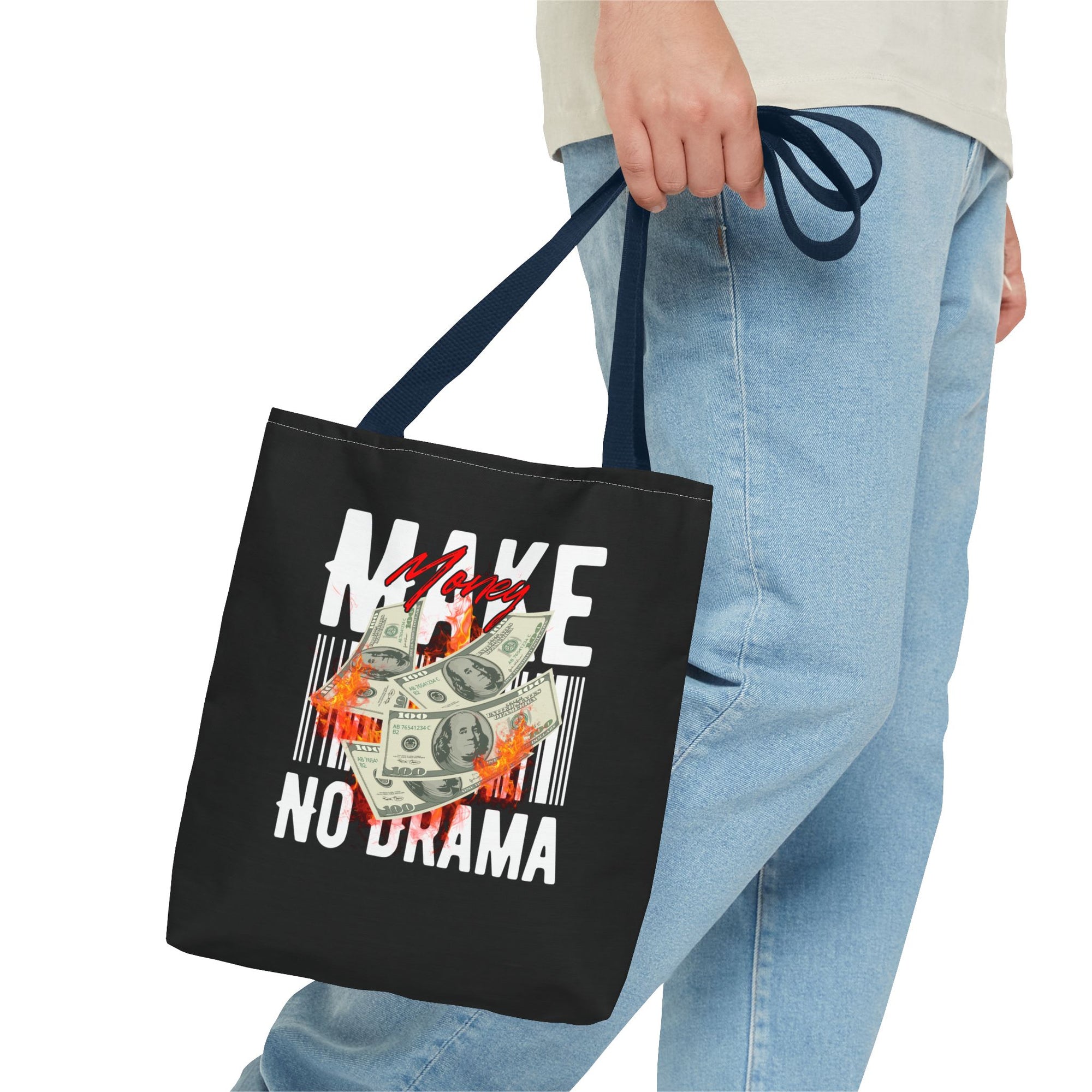 Make Money, No Drama Tote – Secure the Bag, Skip the Noise