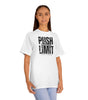 Motivational Unisex Tee - "Push Your Limit" - Fitness Apparel, Gym Shirt, Workout Gift, Inspirational Clothing, Casual Wear