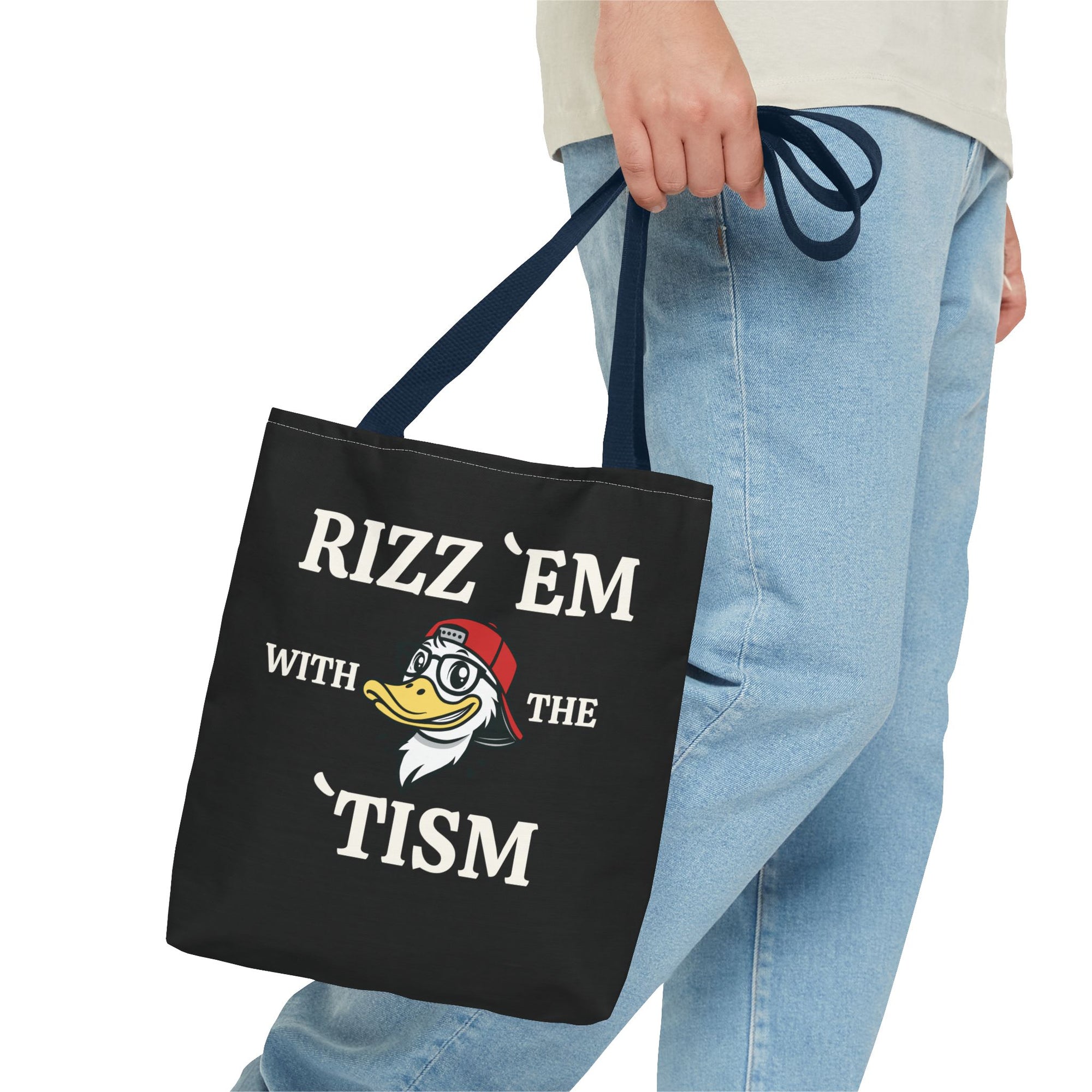 Rizz 'Em With the Tism Tote – Unfiltered. Unbothered. Unmatched.