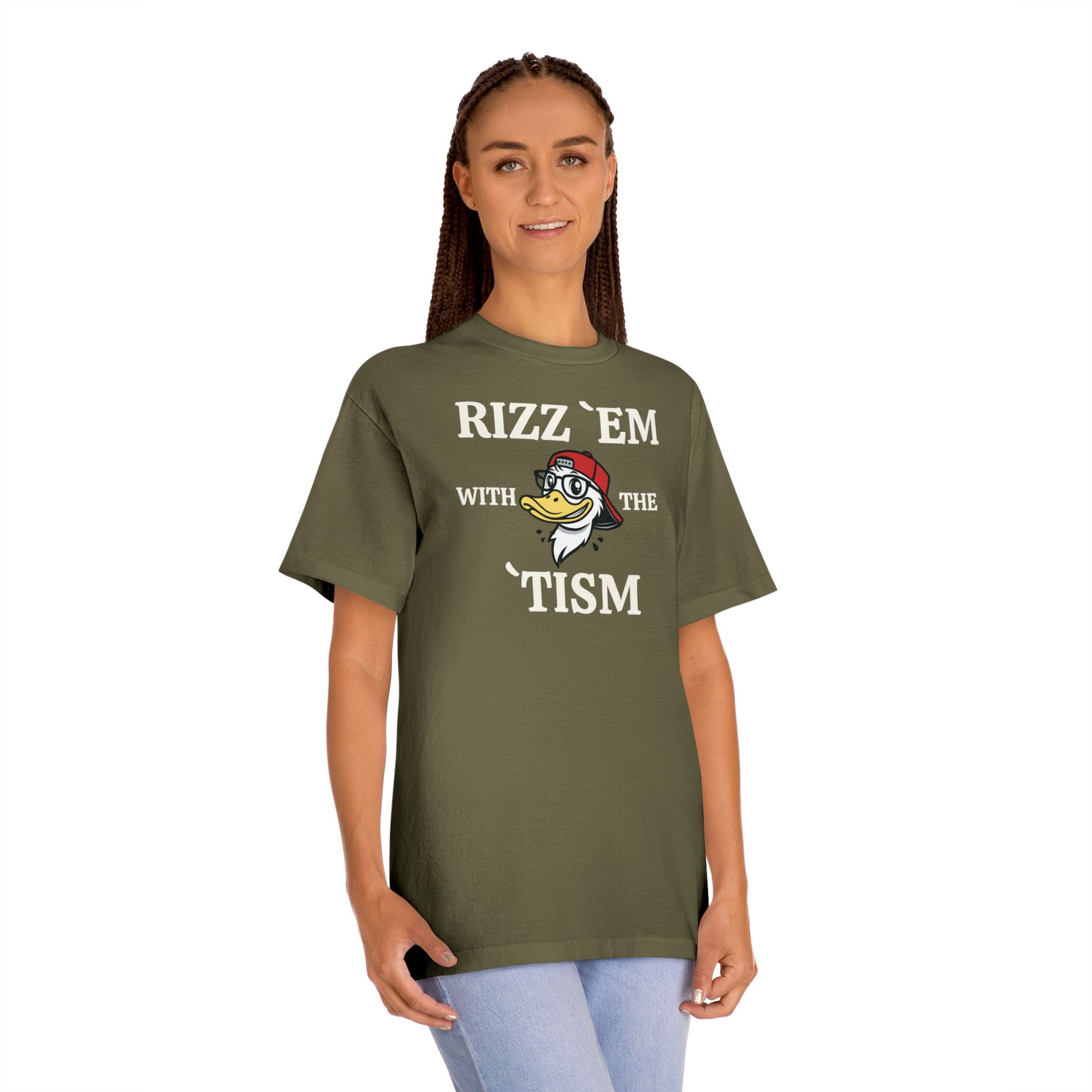 Rizz ’Em with the Tism Tee – Bold Talk. Smooth Fit.
