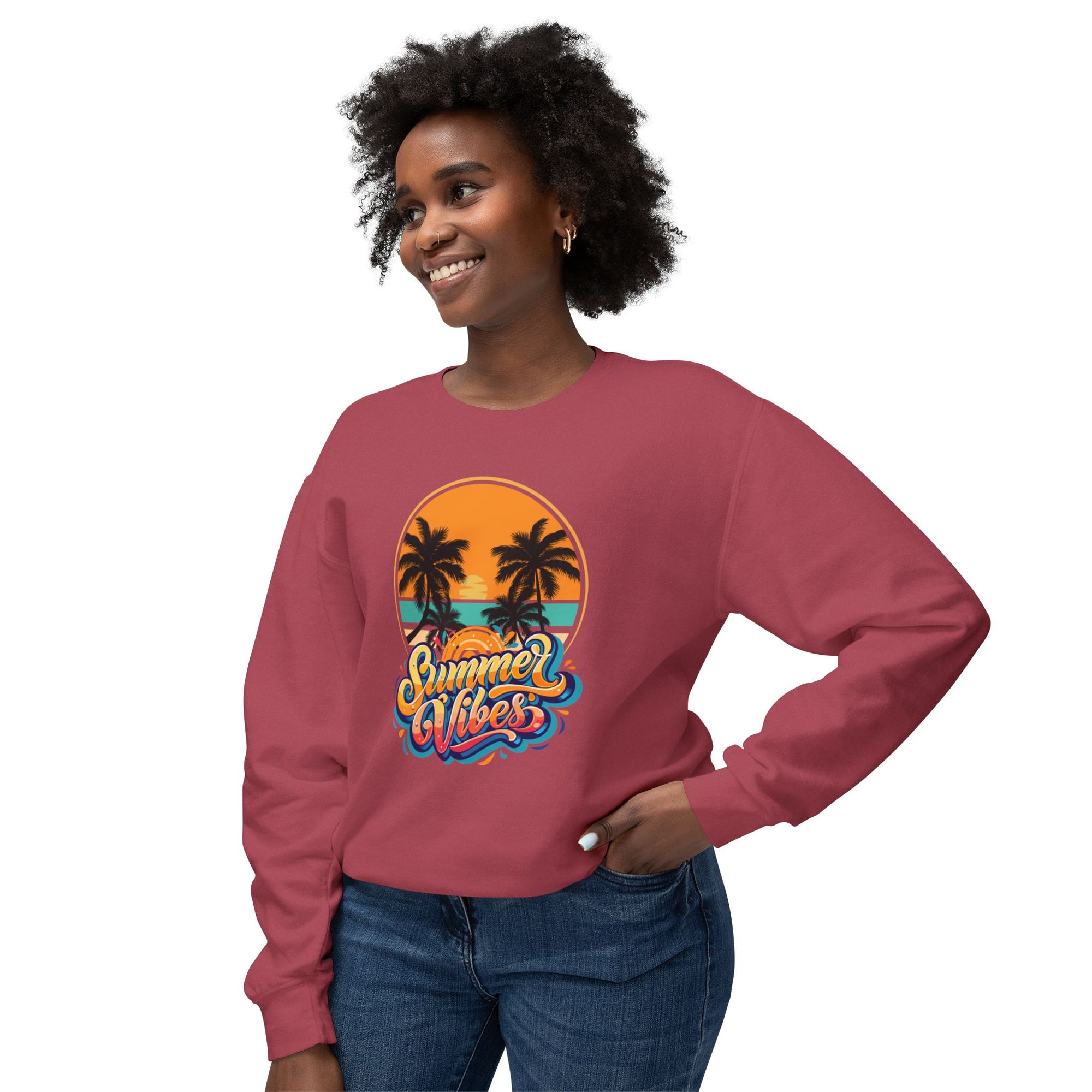 Summer Vibes Sweatshirt – Chill Days. Bright Feels.