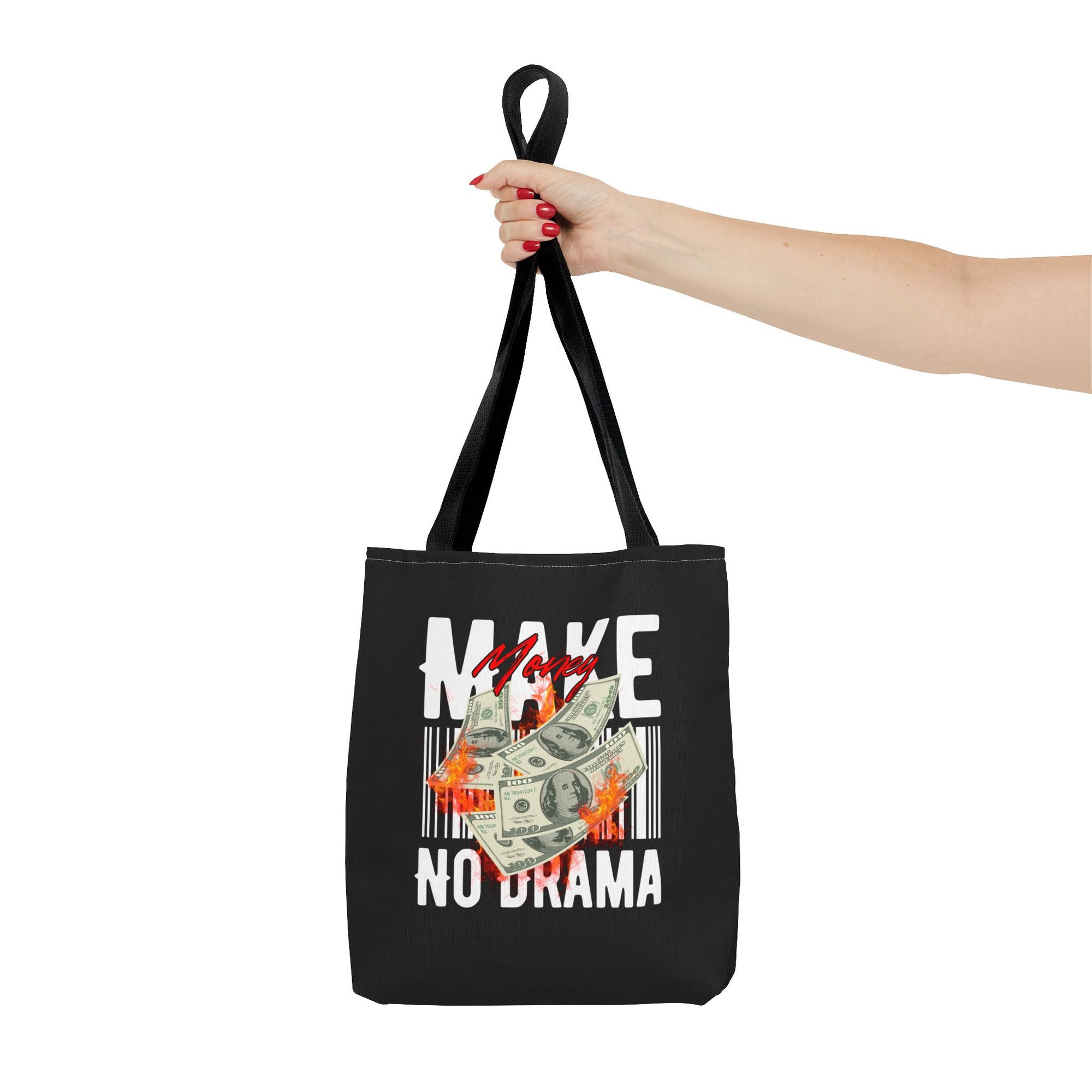 Make Money, No Drama Tote – Secure the Bag, Skip the Noise