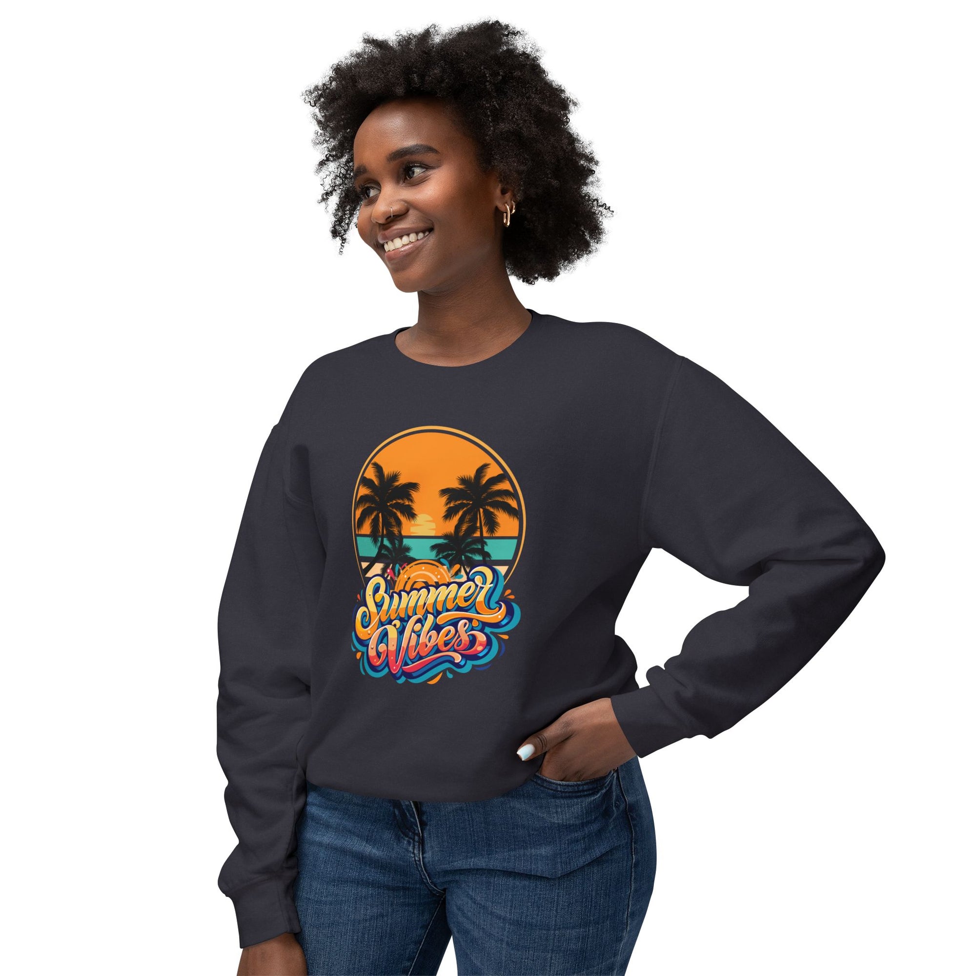 Summer Vibes Sweatshirt – Chill Days. Bright Feels.