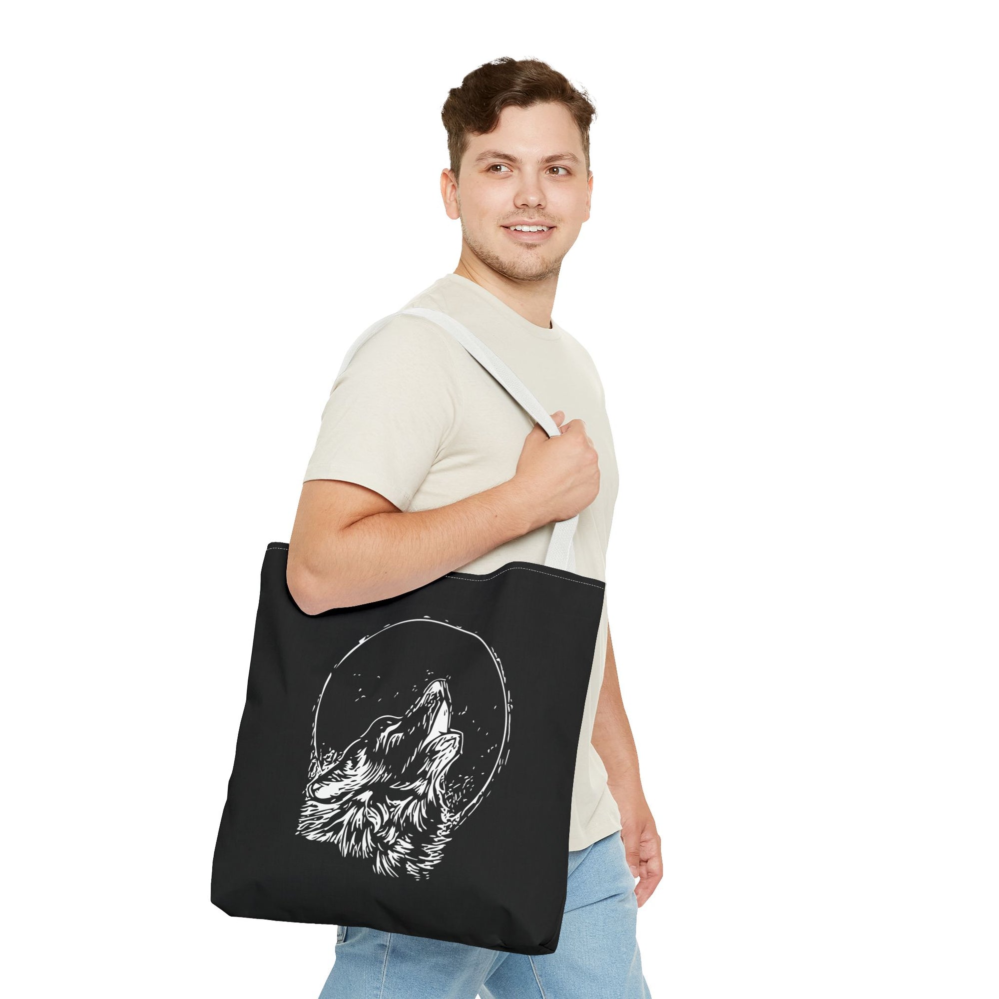 Lunar Howl Tote – Unleash the Wild Within
