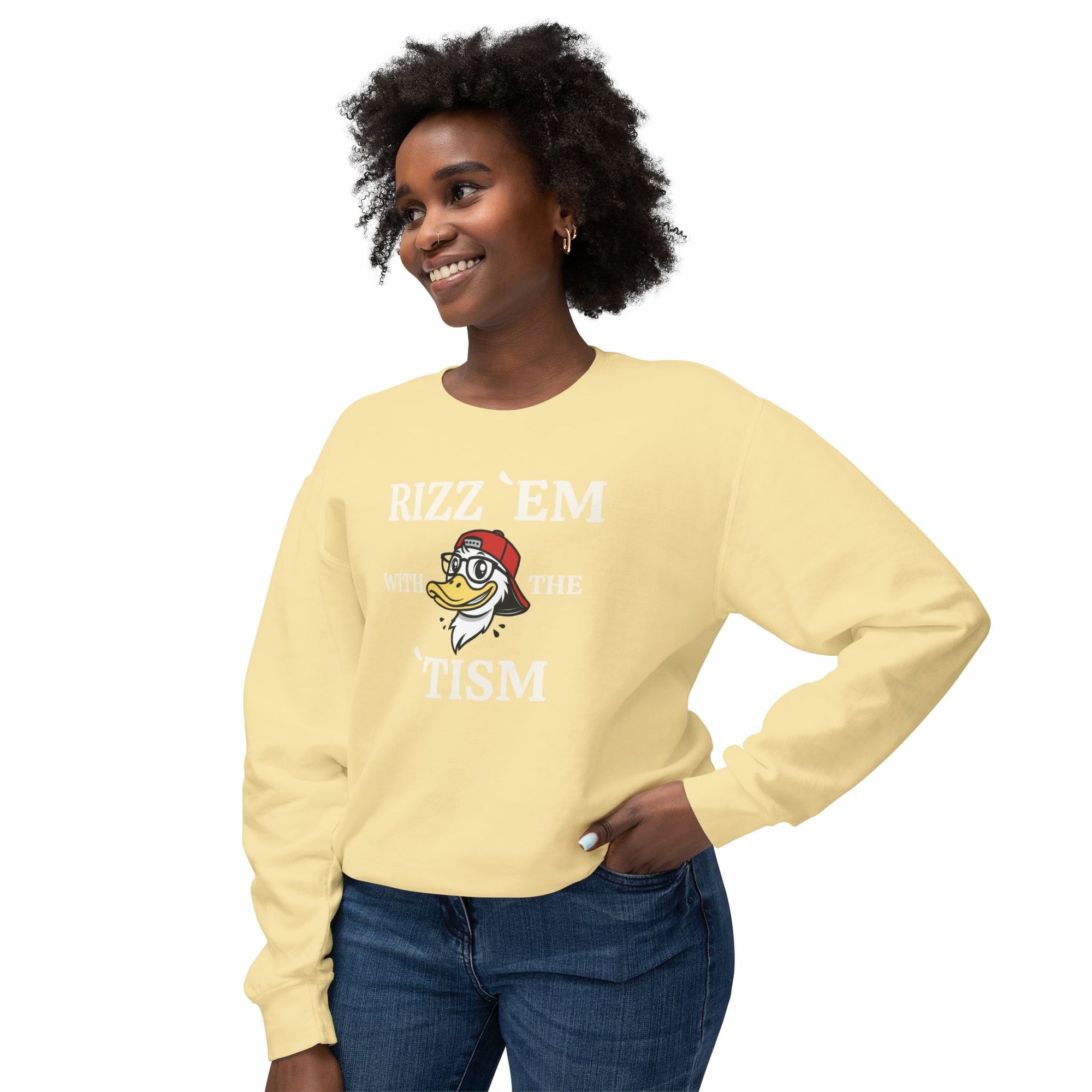 Rizz ’Em with the Tism Sweatshirt – Loud Style. Real Energy.