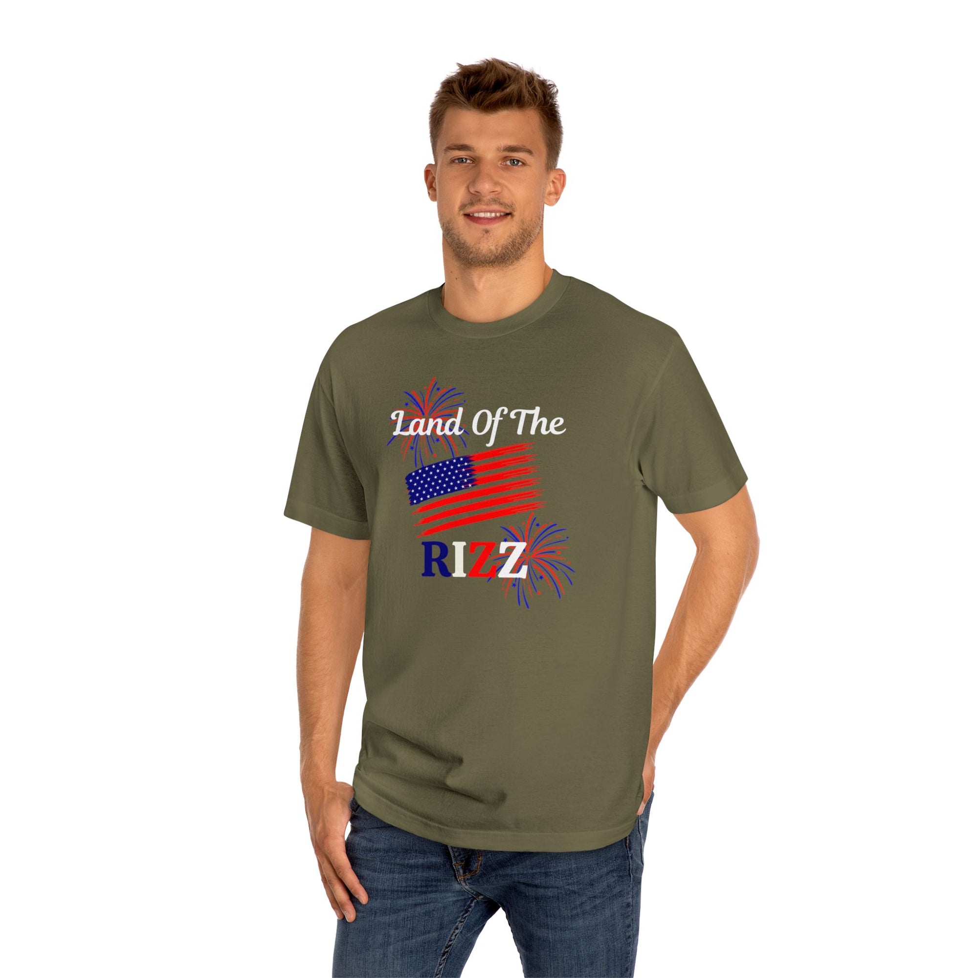 Land of the Rizz Tee – Confidence Worn Effortlessly