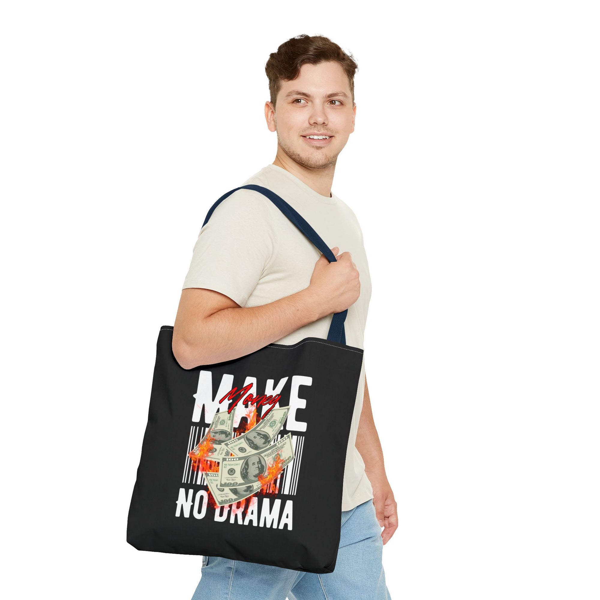 Make Money, No Drama Tote – Secure the Bag, Skip the Noise