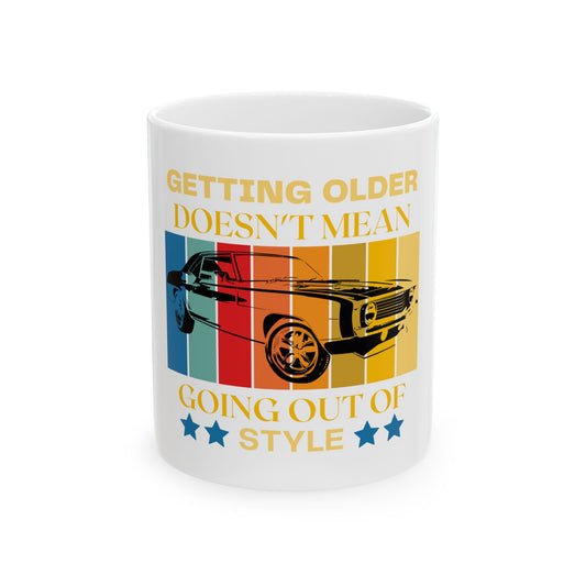 Timeless Drive Mug – Vintage Vibes, Daily Sips