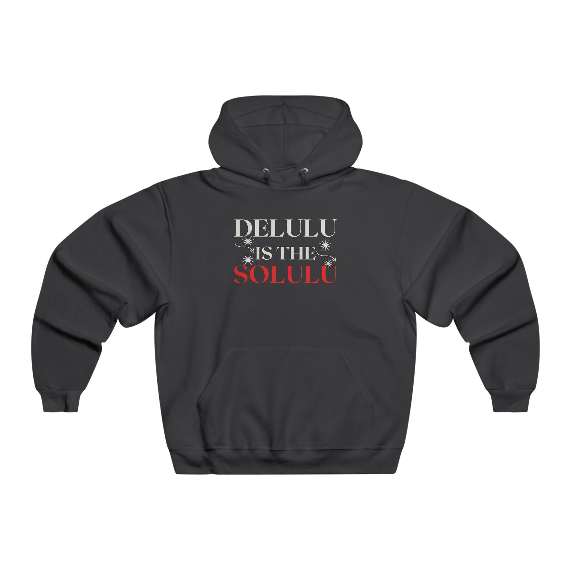 Delulu Is the Solulu Hoodie – Cozy Chaos. Confident Delusion.