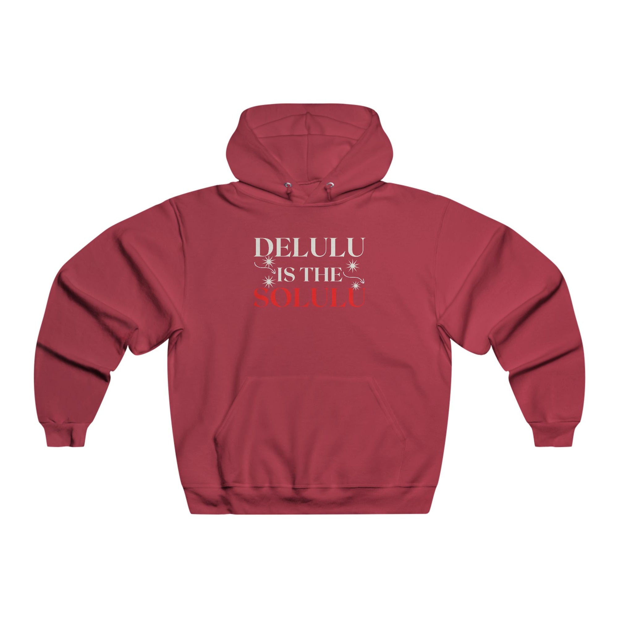 Delulu Is the Solulu Hoodie – Cozy Chaos. Confident Delusion.