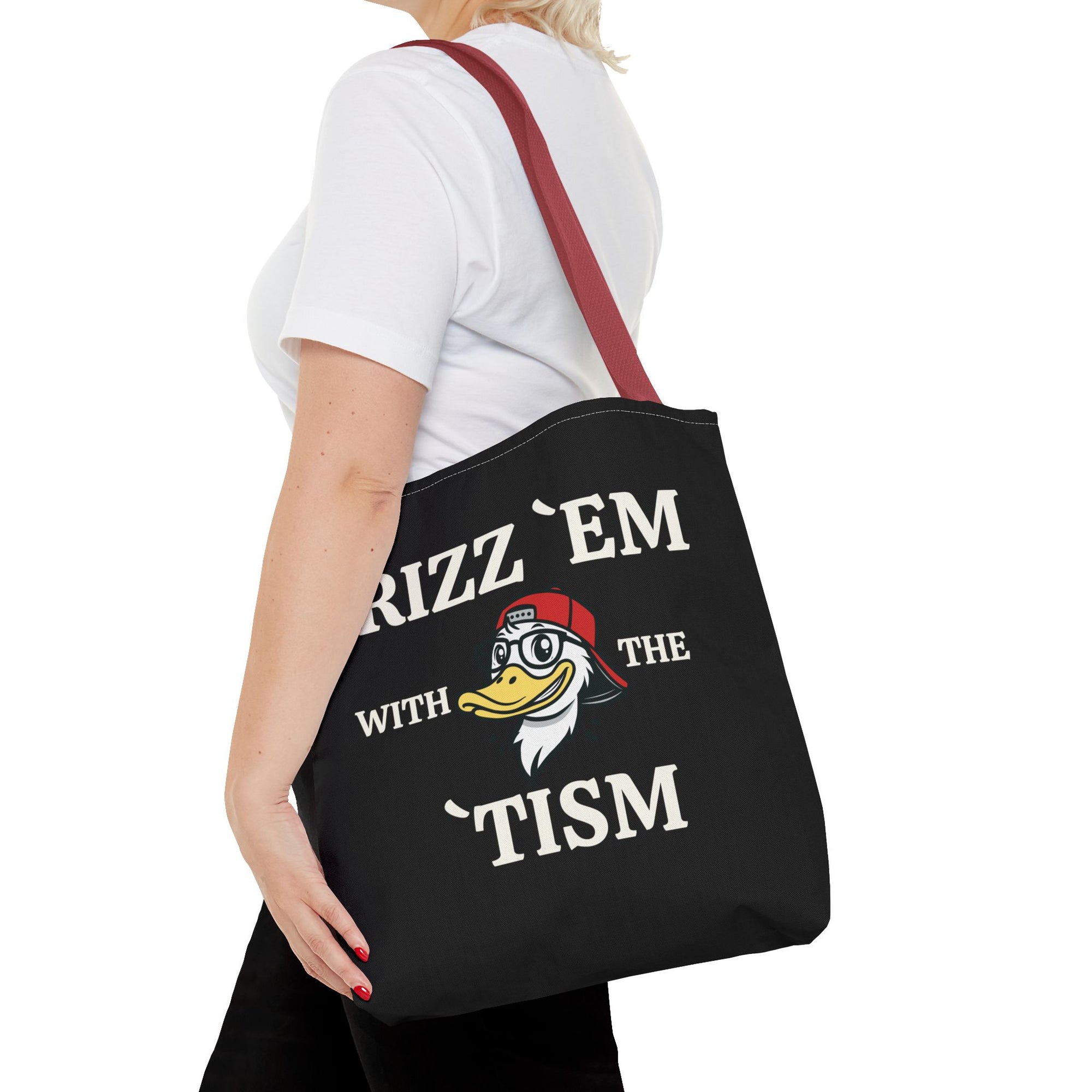 Rizz 'Em With the Tism Tote – Unfiltered. Unbothered. Unmatched.