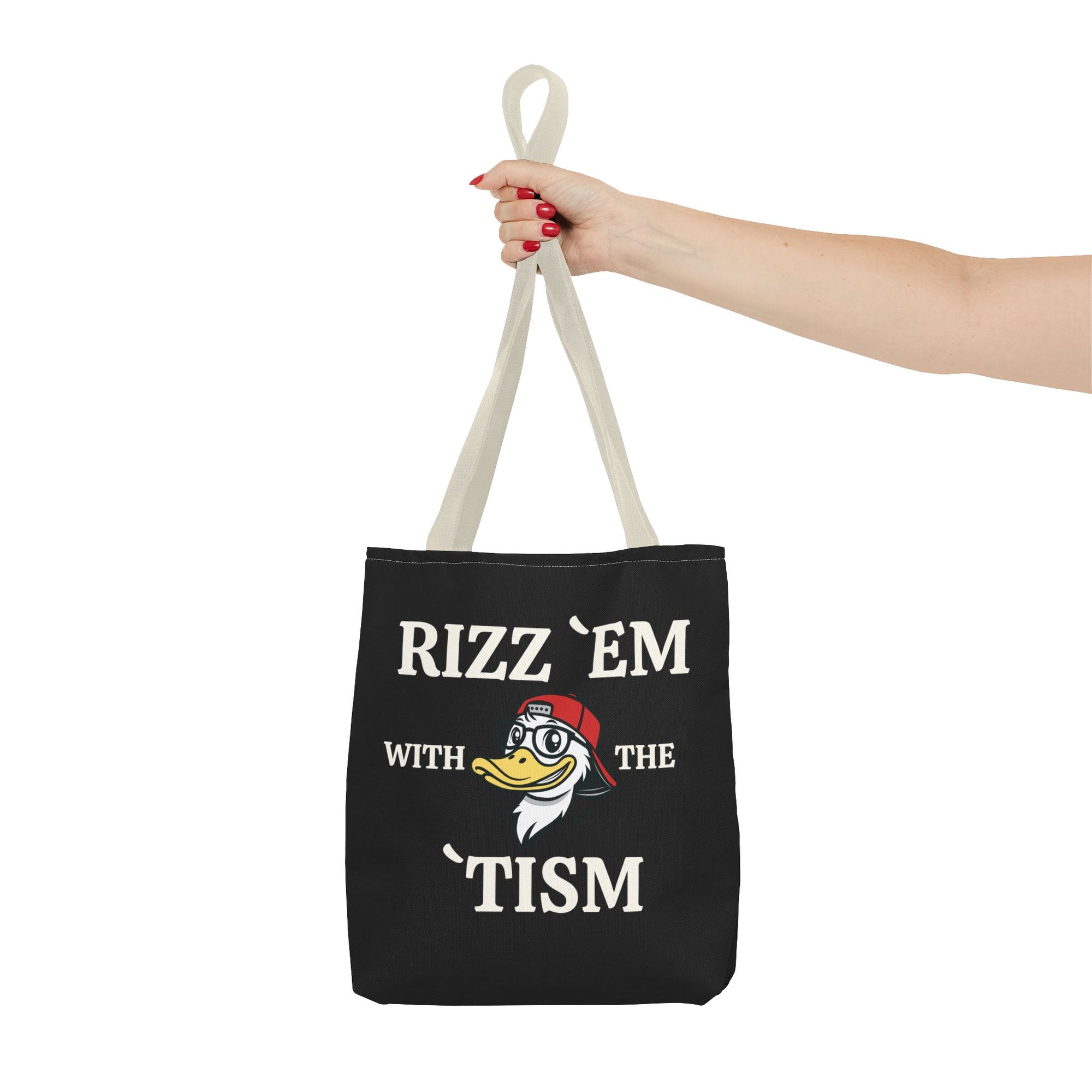 Rizz 'Em With the Tism Tote – Unfiltered. Unbothered. Unmatched.