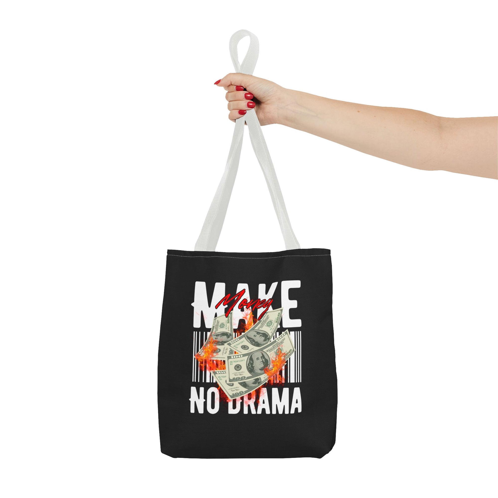 Make Money, No Drama Tote – Secure the Bag, Skip the Noise