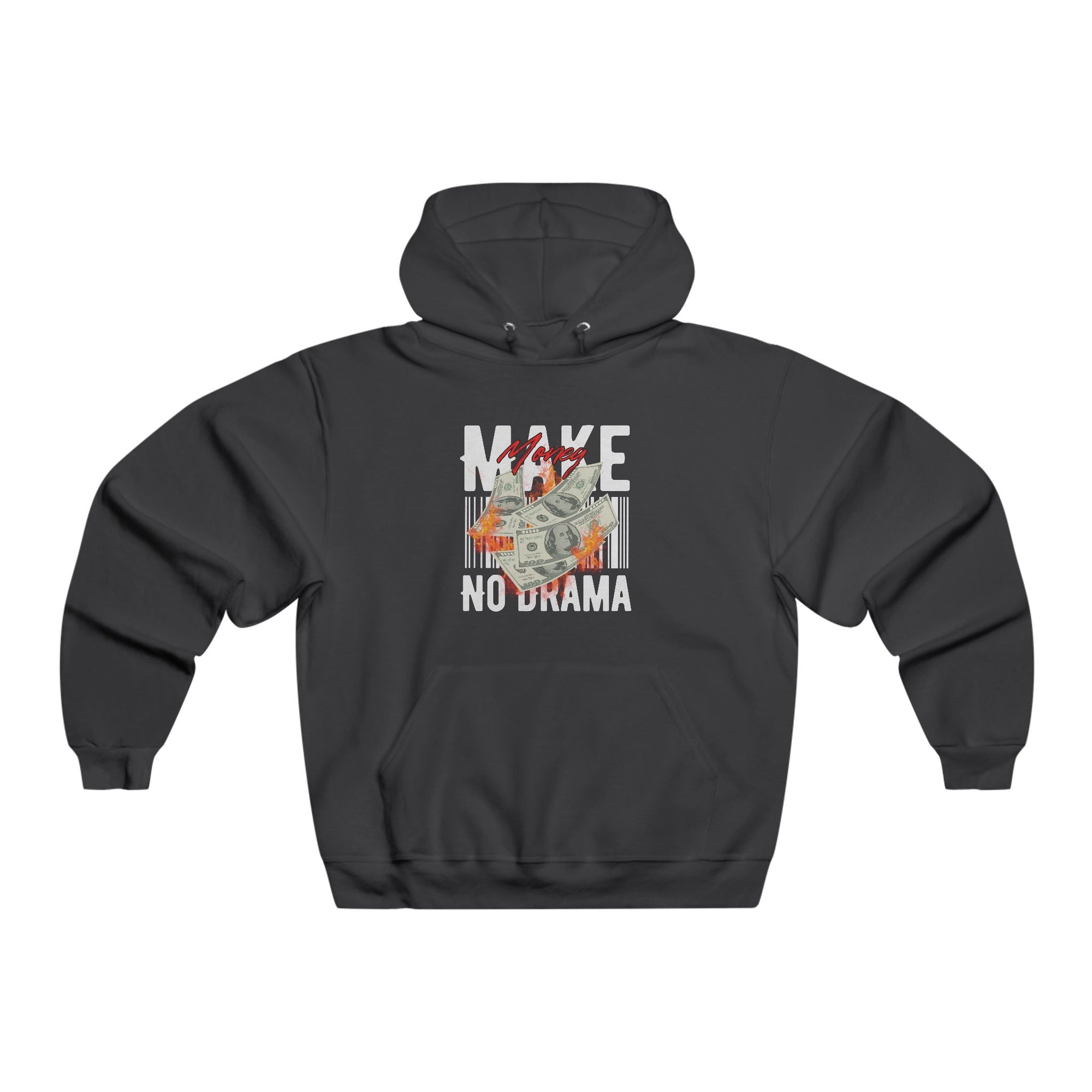 Make Money, No Drama Hoodie – Hustle in Silence, Shine On