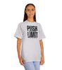 Motivational Unisex Tee - "Push Your Limit" - Fitness Apparel, Gym Shirt, Workout Gift, Inspirational Clothing, Casual Wear