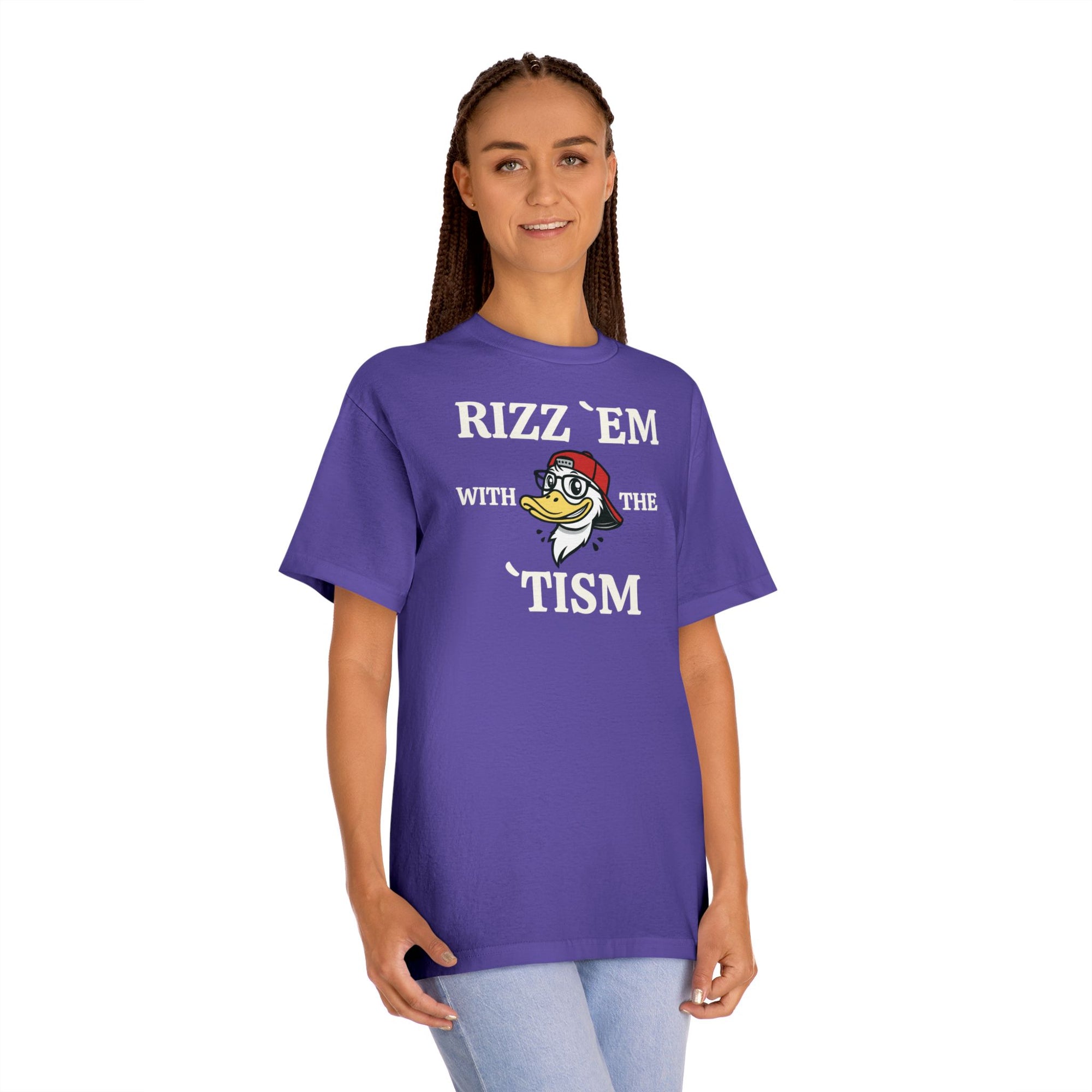 Rizz ’Em with the Tism Tee – Bold Talk. Smooth Fit.