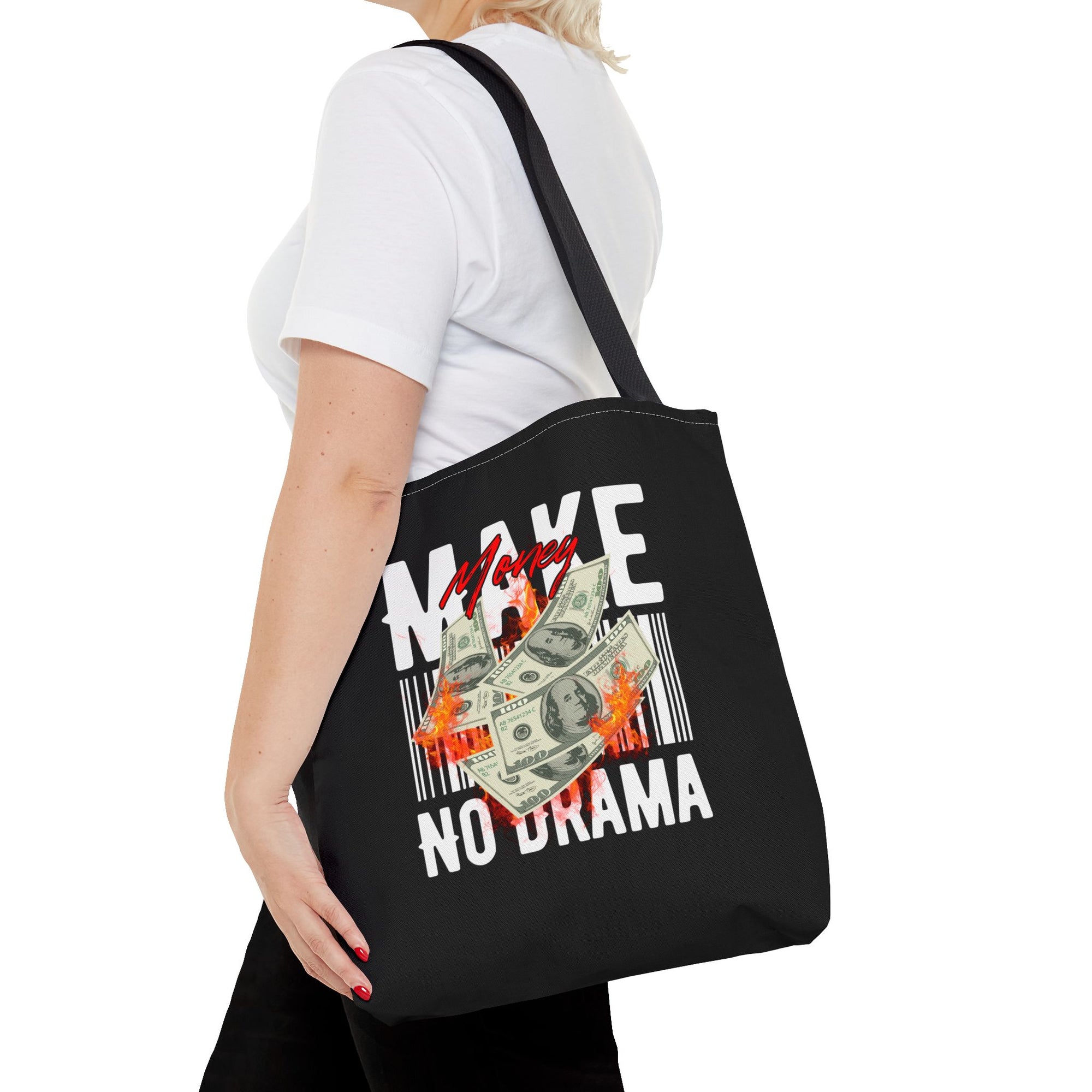 Make Money, No Drama Tote – Secure the Bag, Skip the Noise