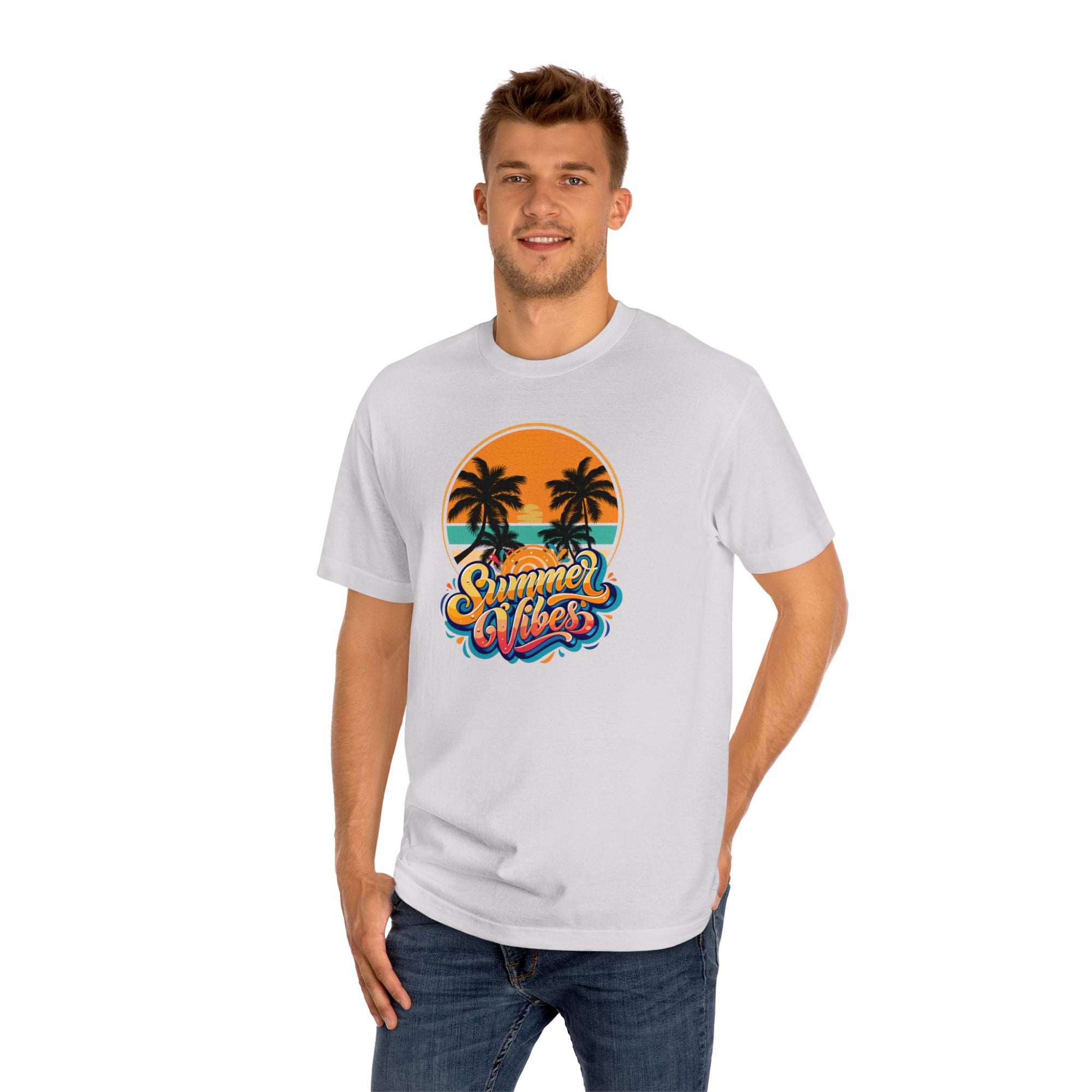 Summer Vibes Tee – Light Mood. Laid-back Cool.