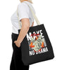 Make Money, No Drama Tote – Secure the Bag, Skip the Noise