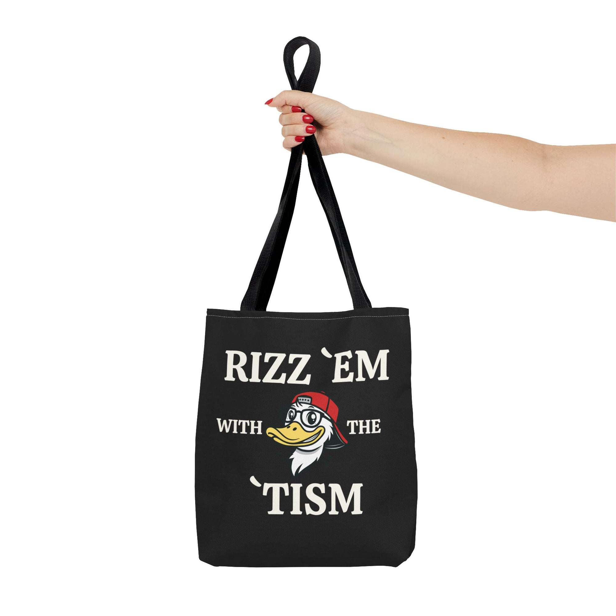 Rizz 'Em With the Tism Tote – Unfiltered. Unbothered. Unmatched.
