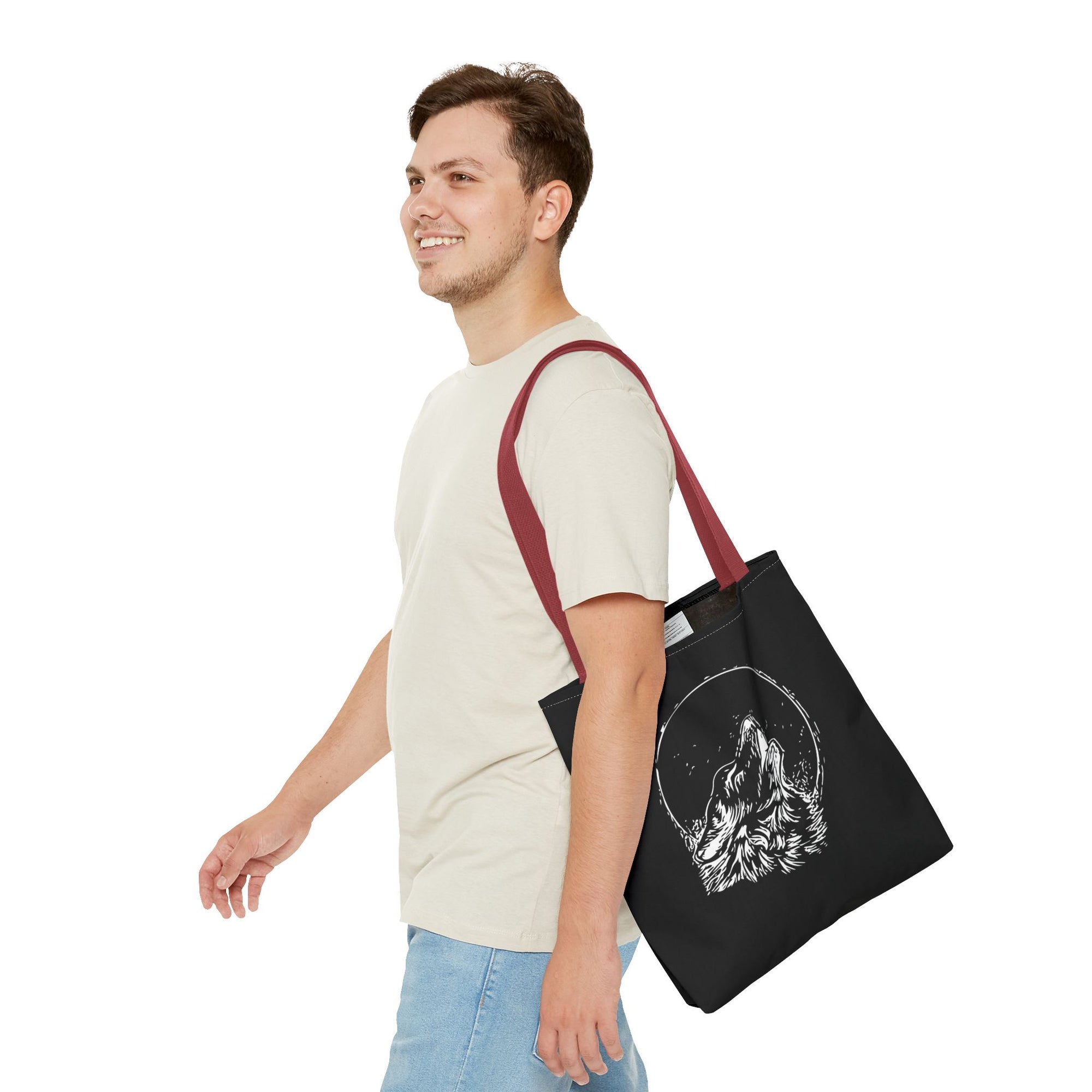 Lunar Howl Tote – Unleash the Wild Within