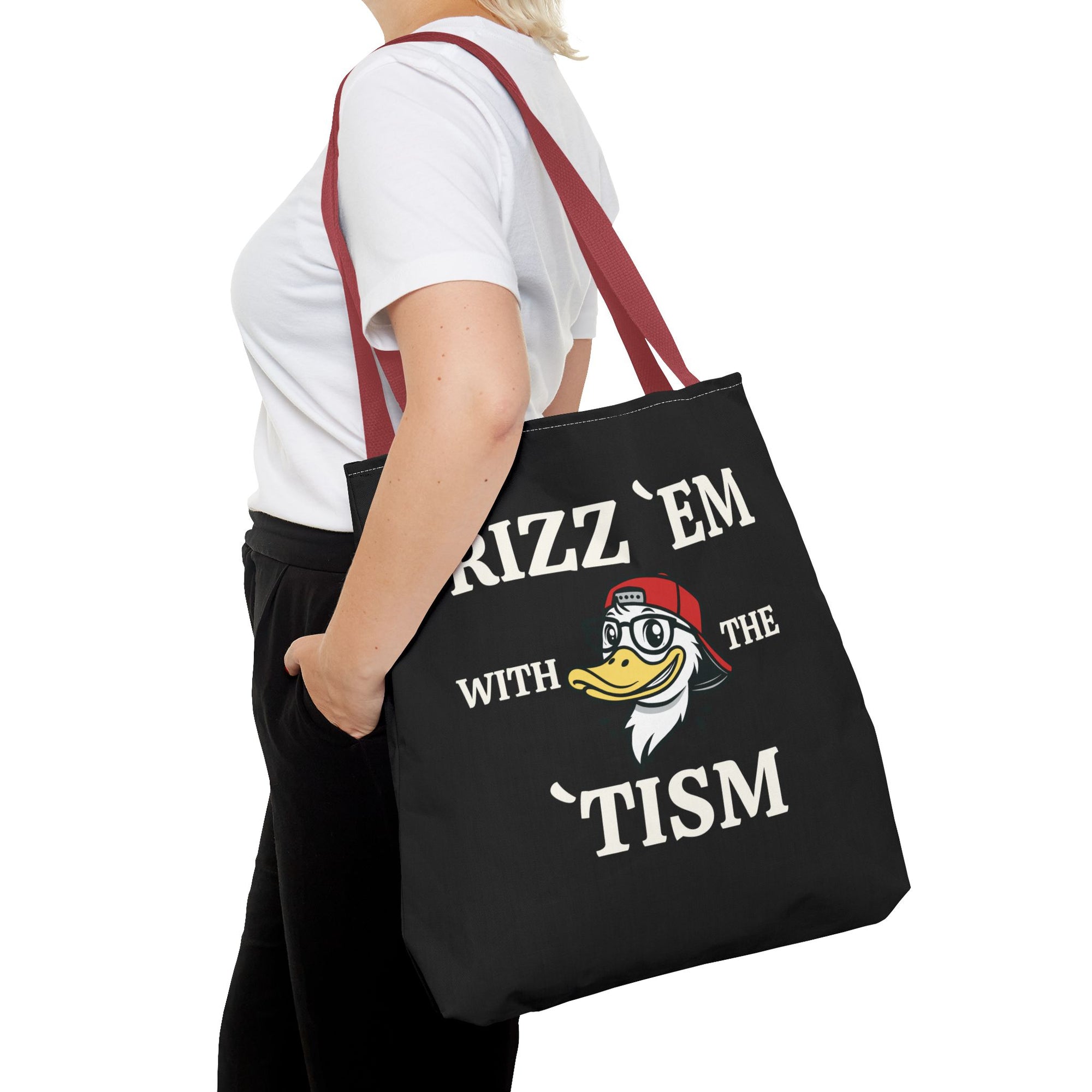 Rizz 'Em With the Tism Tote – Unfiltered. Unbothered. Unmatched.
