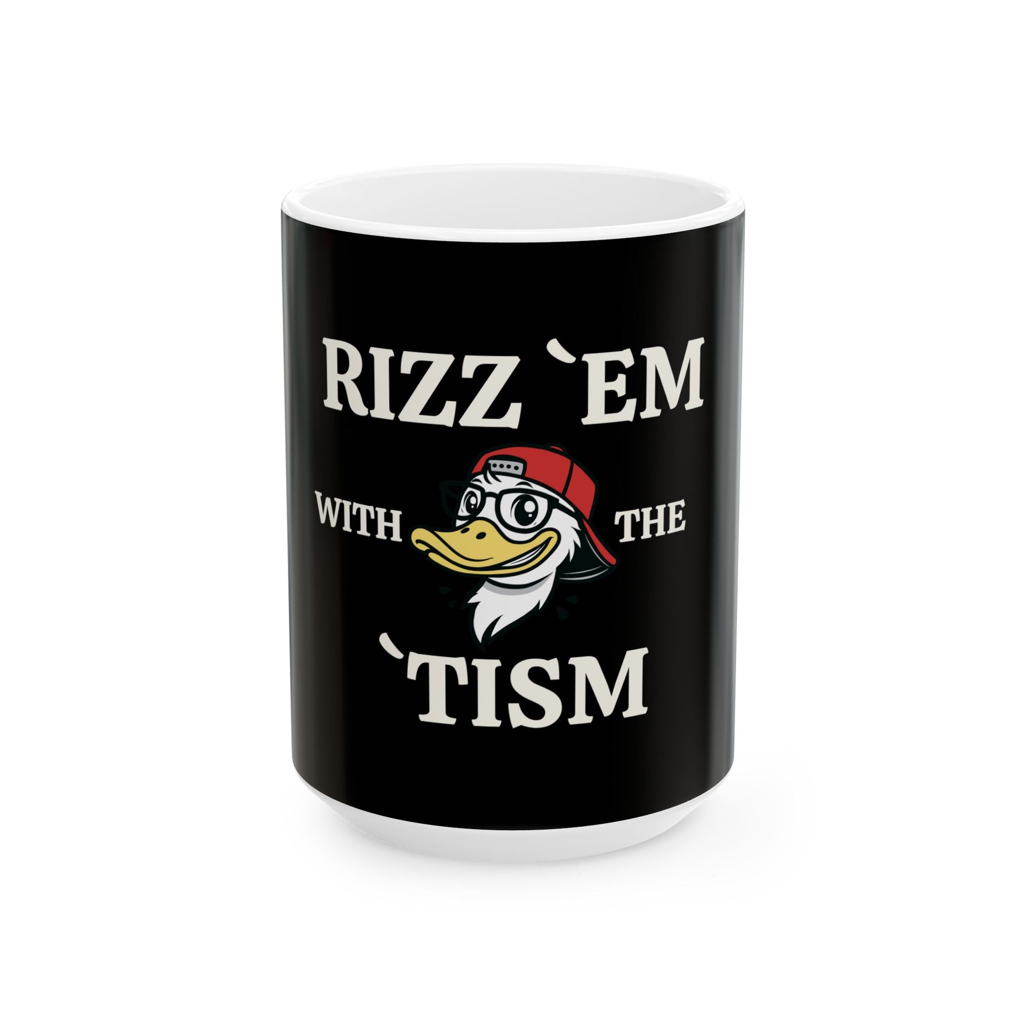 Rizz ’Em with the Tism Mug – Bold Brew, Louder Vibe